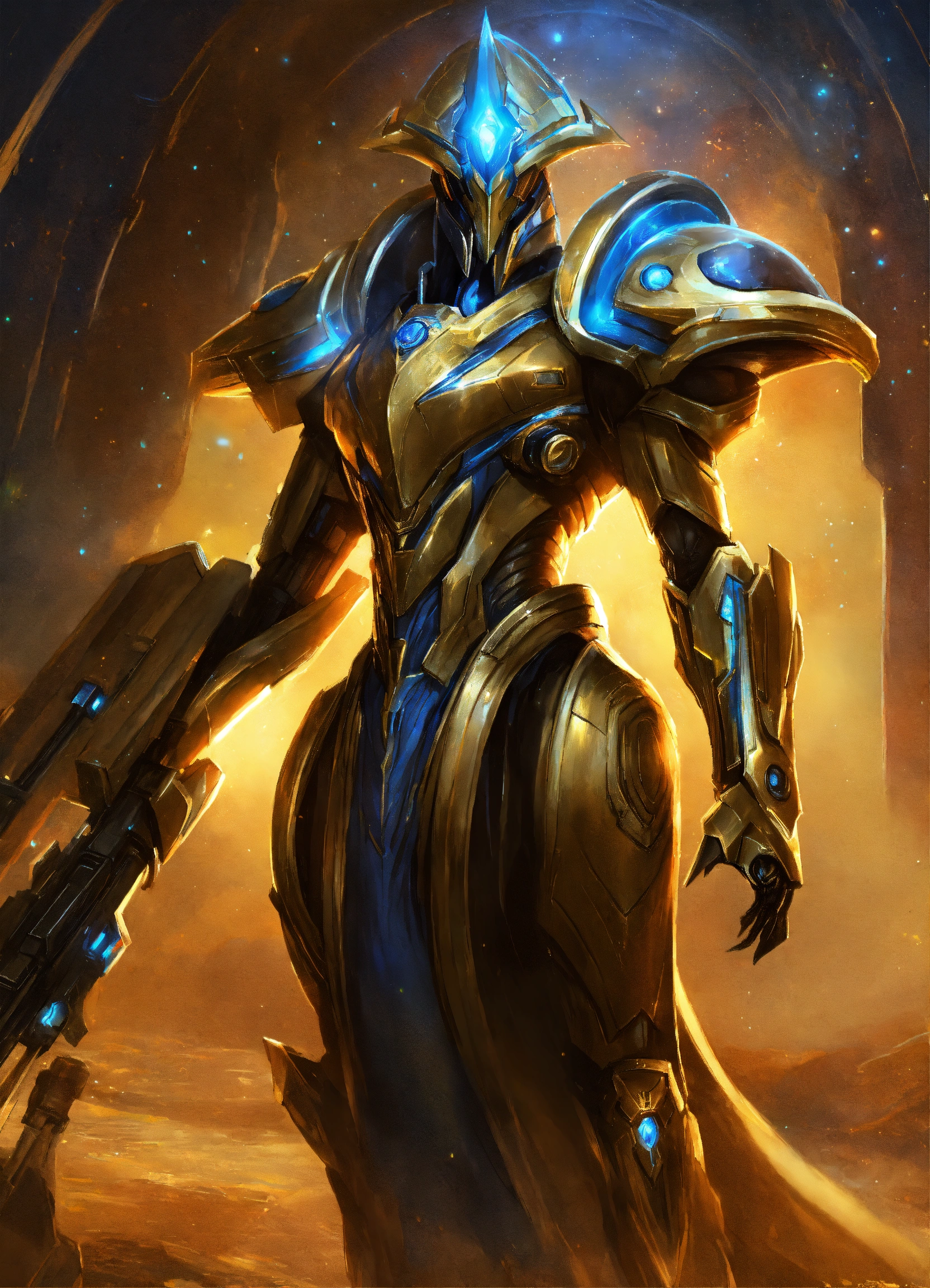 Lexica - Protoss voidray, starcraft protoss art