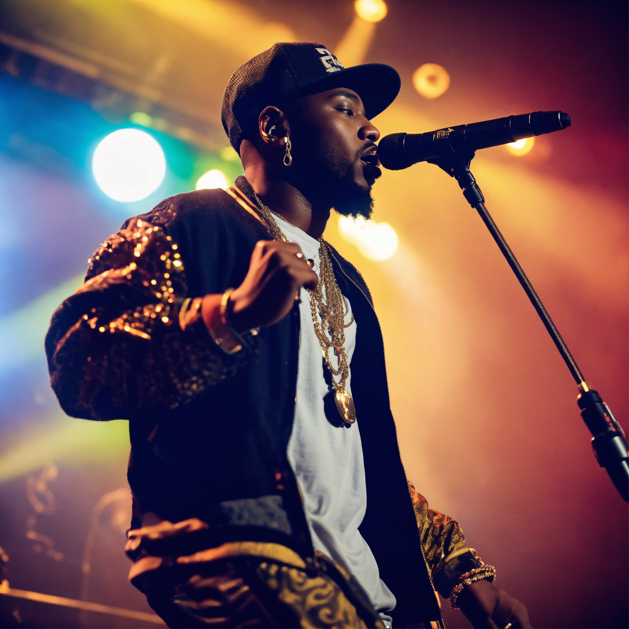 Lexica - Singer hip-hop in concert