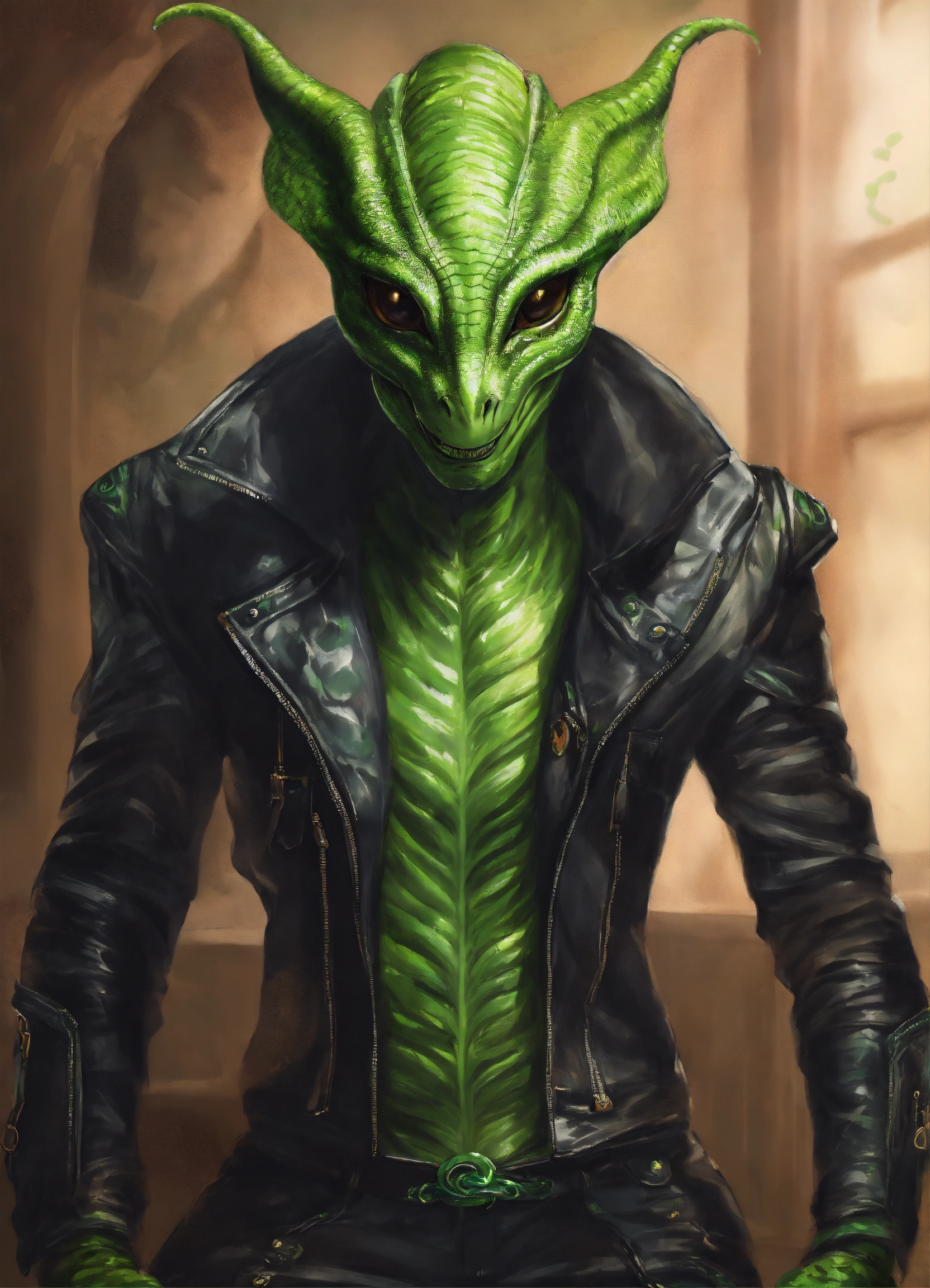 Lexica - Realistic drawing a full body portrait of an alien plant-human ...