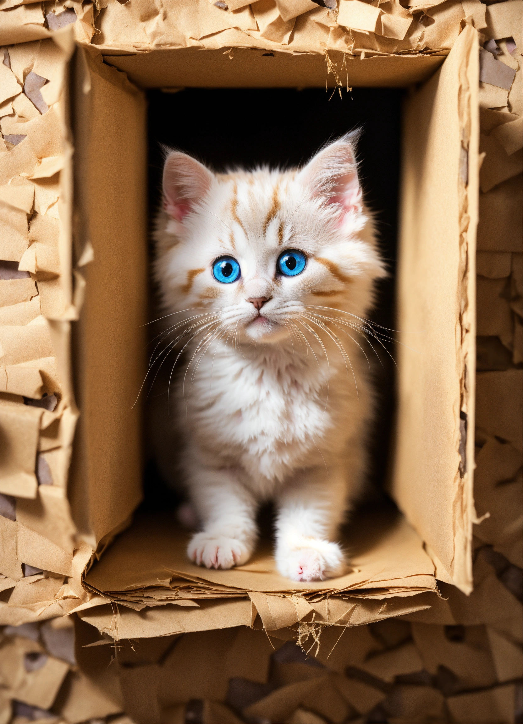 Lexica - 3D extremely cute , adorable ragdoll kitten, Disney Aristocats ...