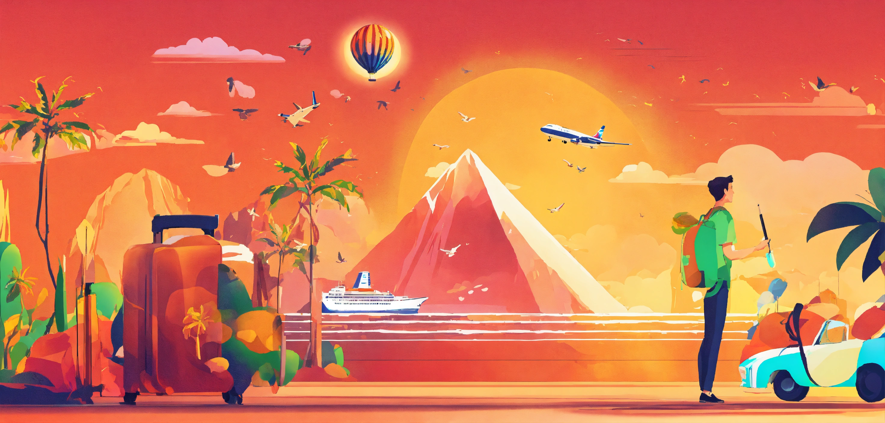 Enjoying World travel