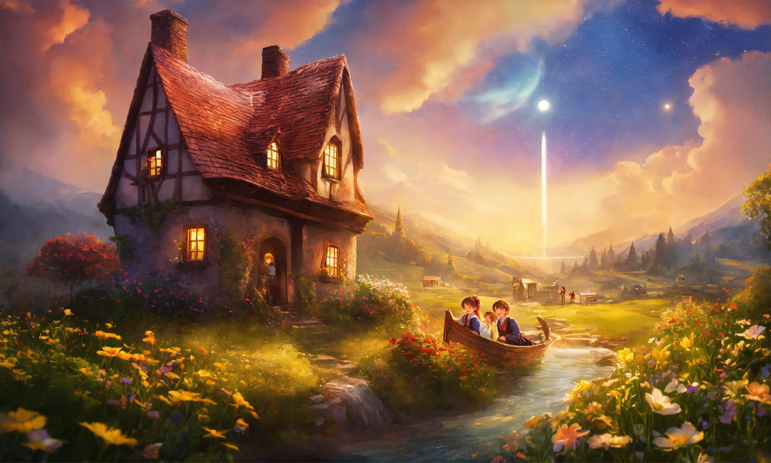Lexica - Once upon a time, in a quiet little town, lived two curious ...