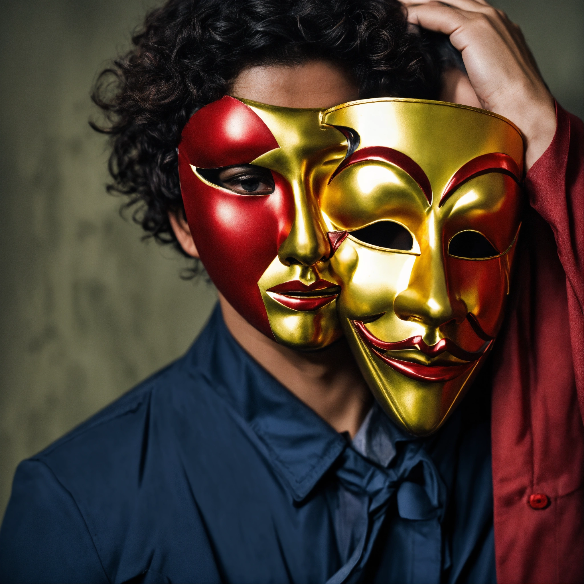Lexica - An actor hiding behind an emotional mask