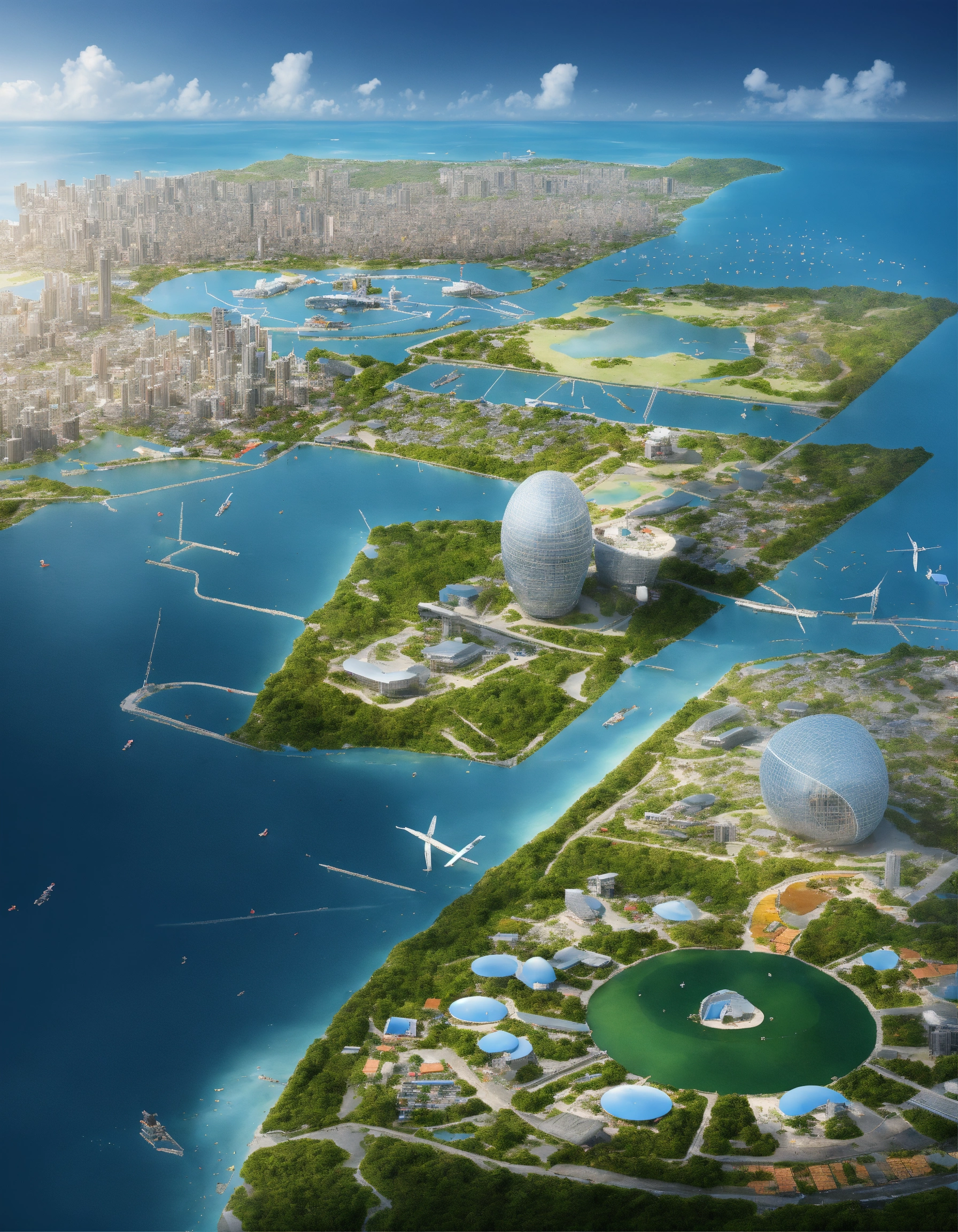 Lexica - Imagine a vision of future Tokyo in 2050 with networks of ...