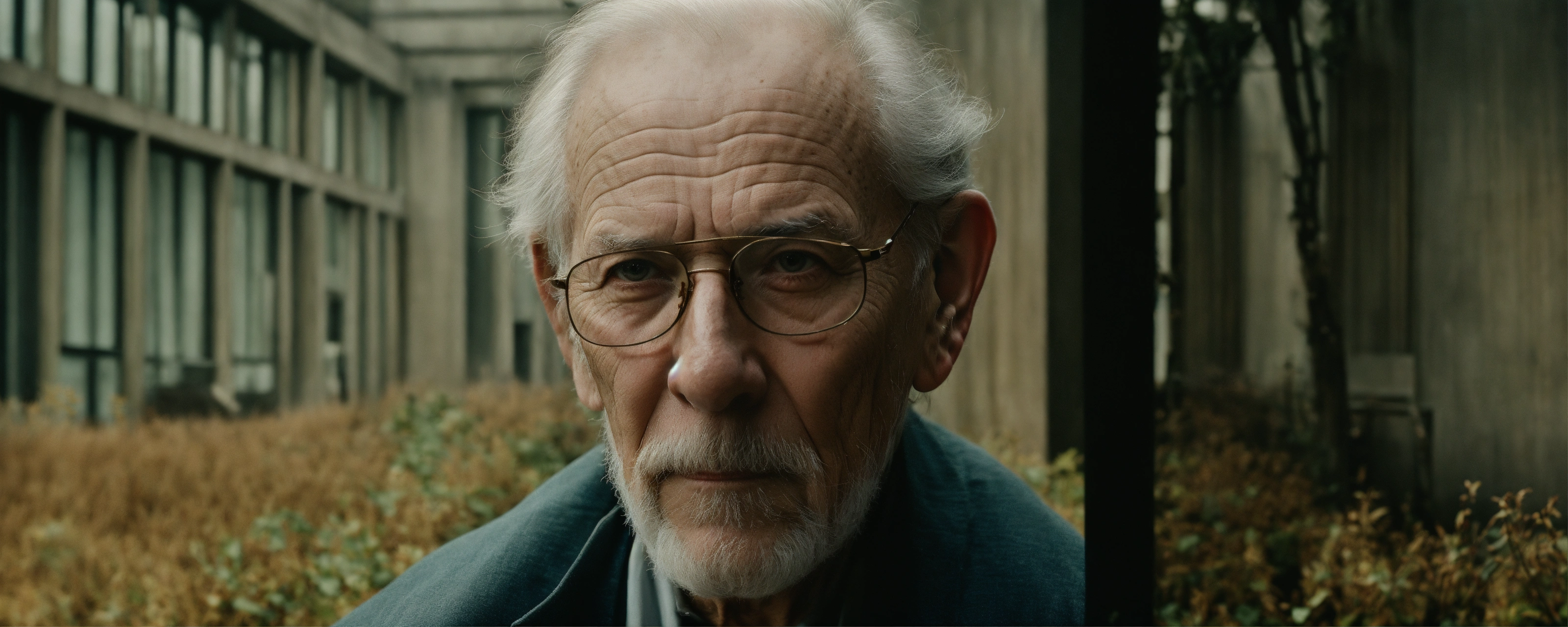 Lexica - Portrait of a very old man with no mustache, ethereal dreamy ...