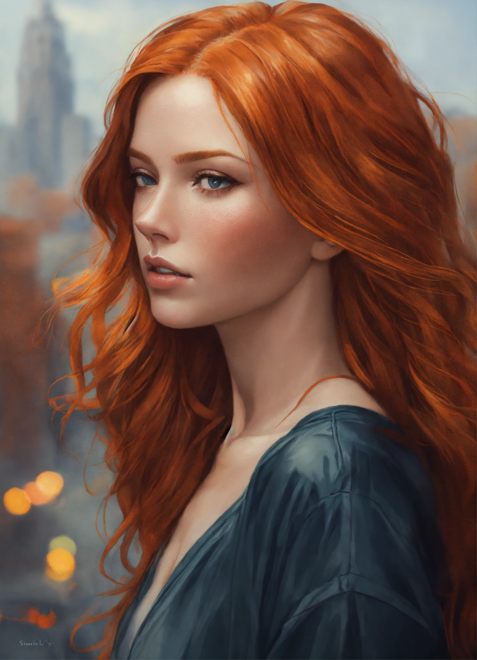 Lexica - Realistic detailed portrait ,stanley artgerm, very coherent ...