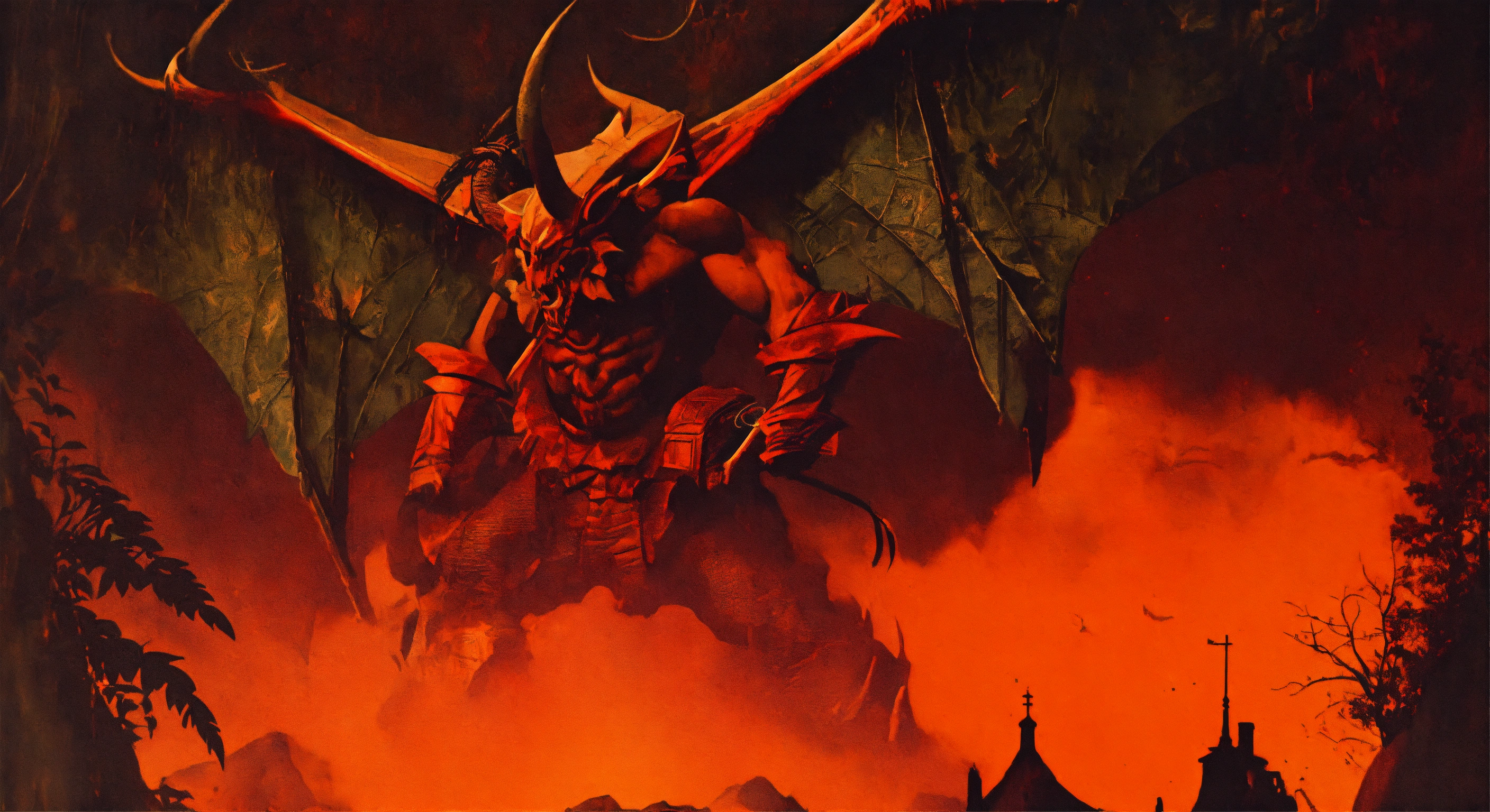 Lexica - Create an illustration by Olivier Ledroit featuring Diablo the ...