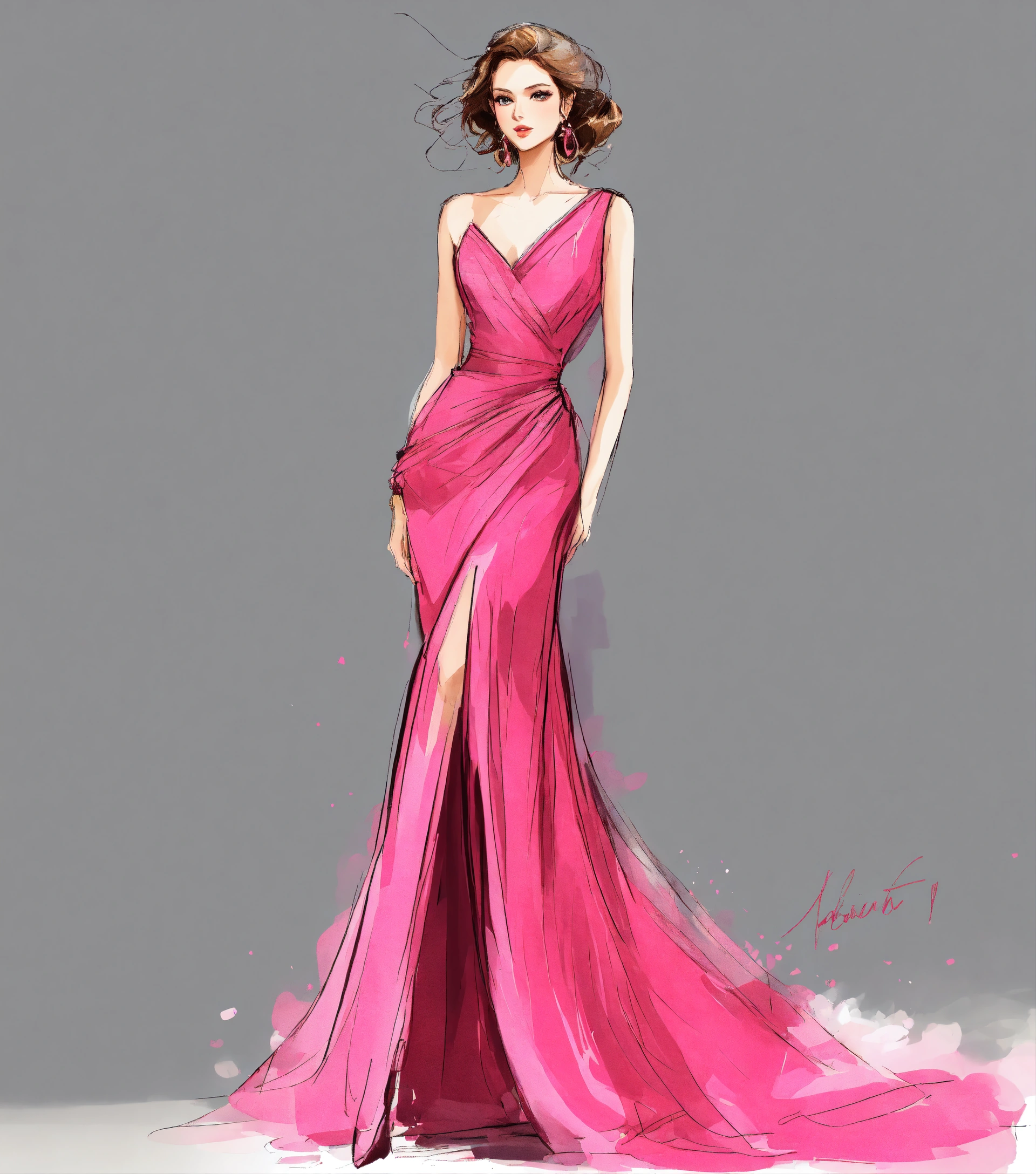 Lexica - Fashion illustrations, 12 different designs, rough sketches ...