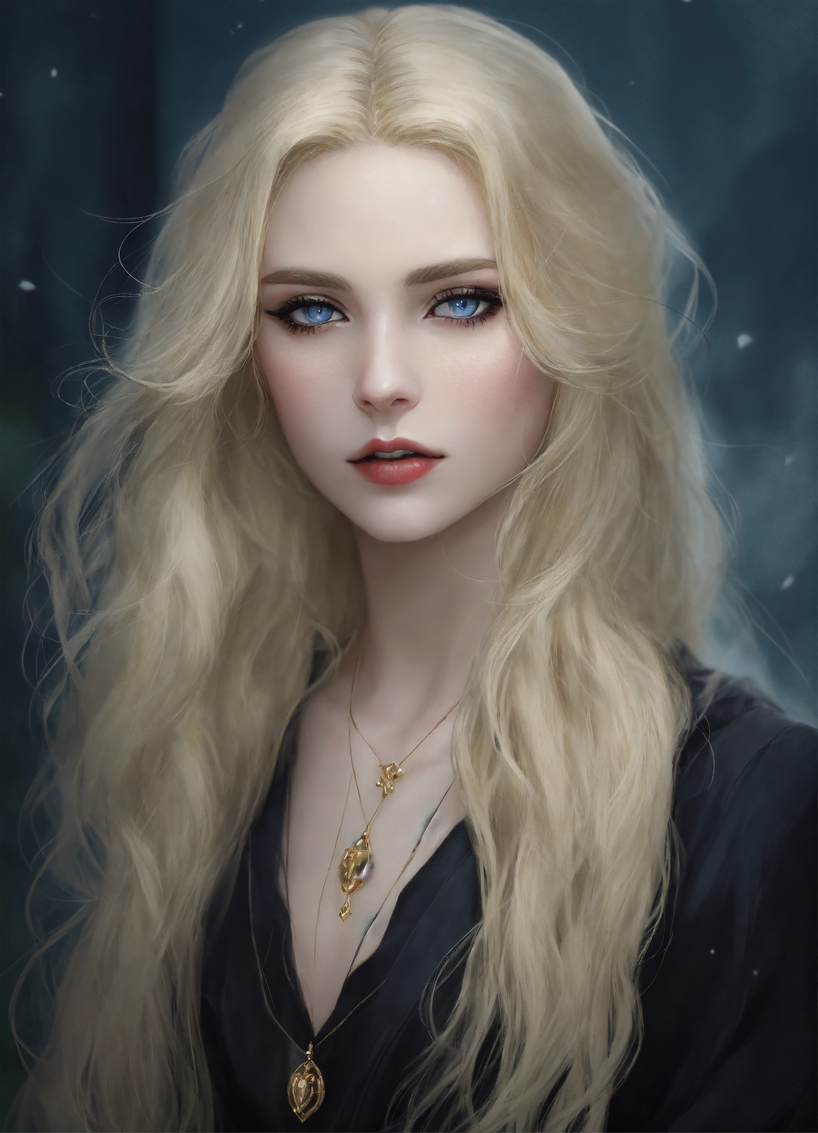 Lexica - A ridiculously beautiful blonde vampire, with very light ...