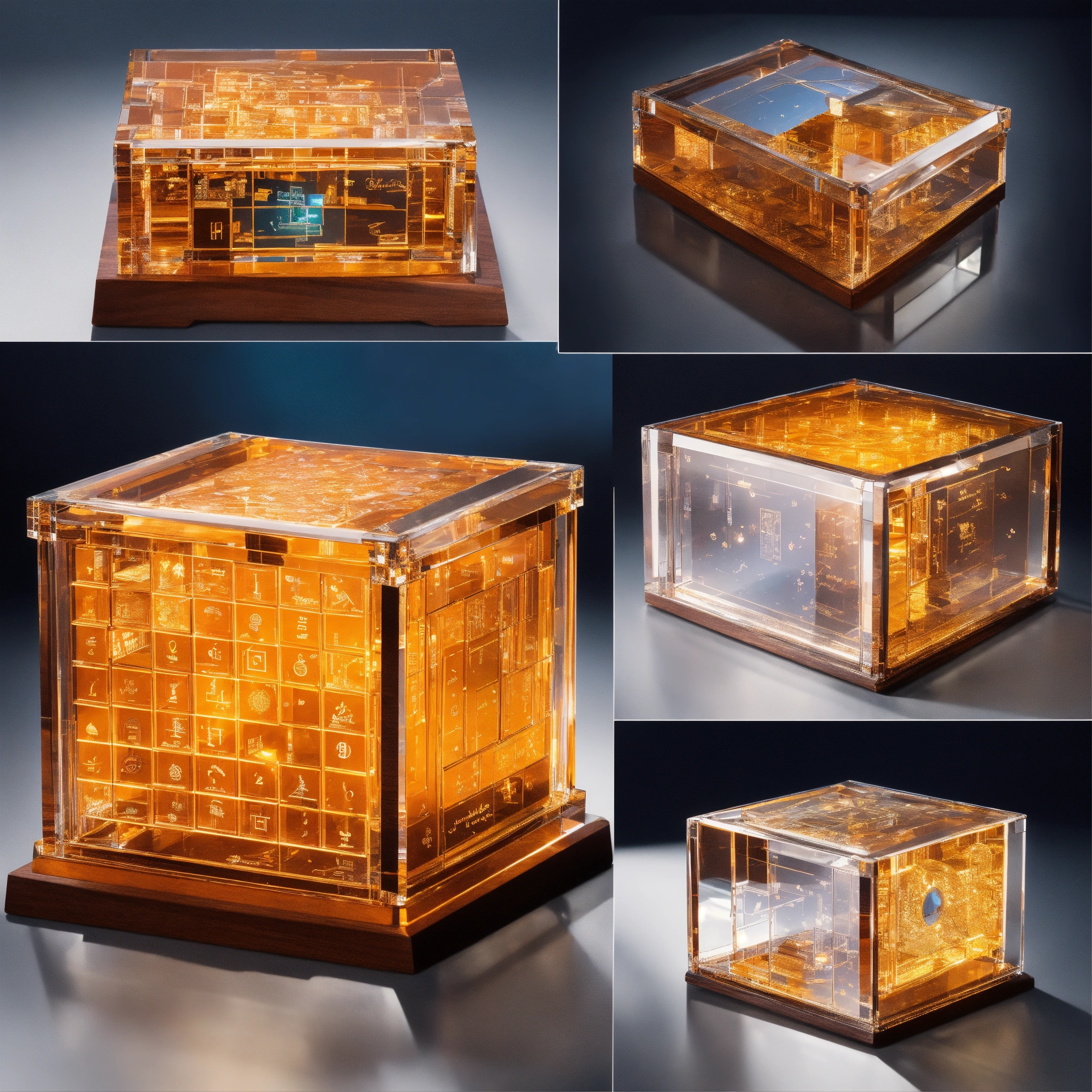 Lexica - An award-winning fully transparent Puzzle box with a ...