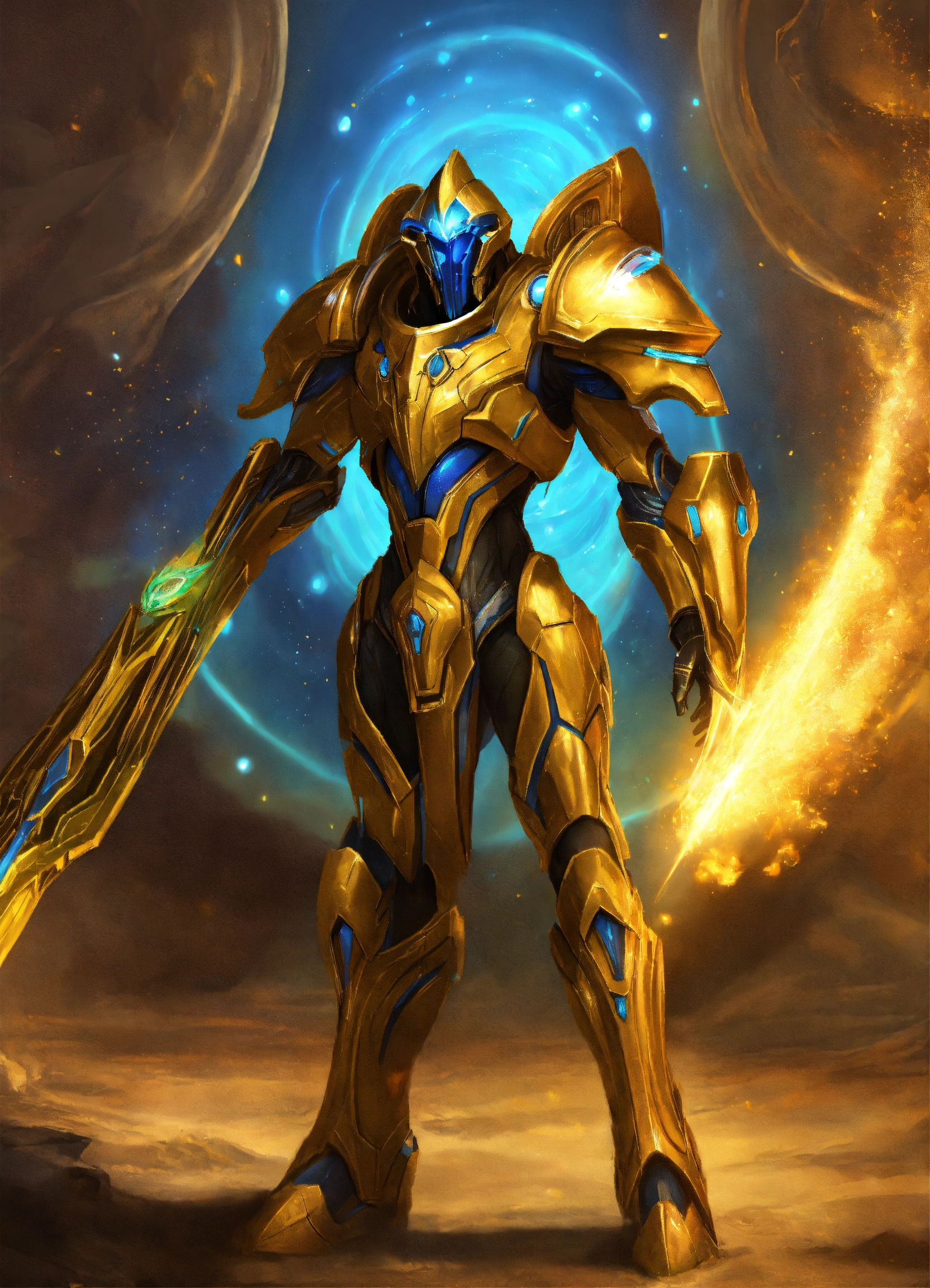Lexica - Protoss adept, starcraft protoss art