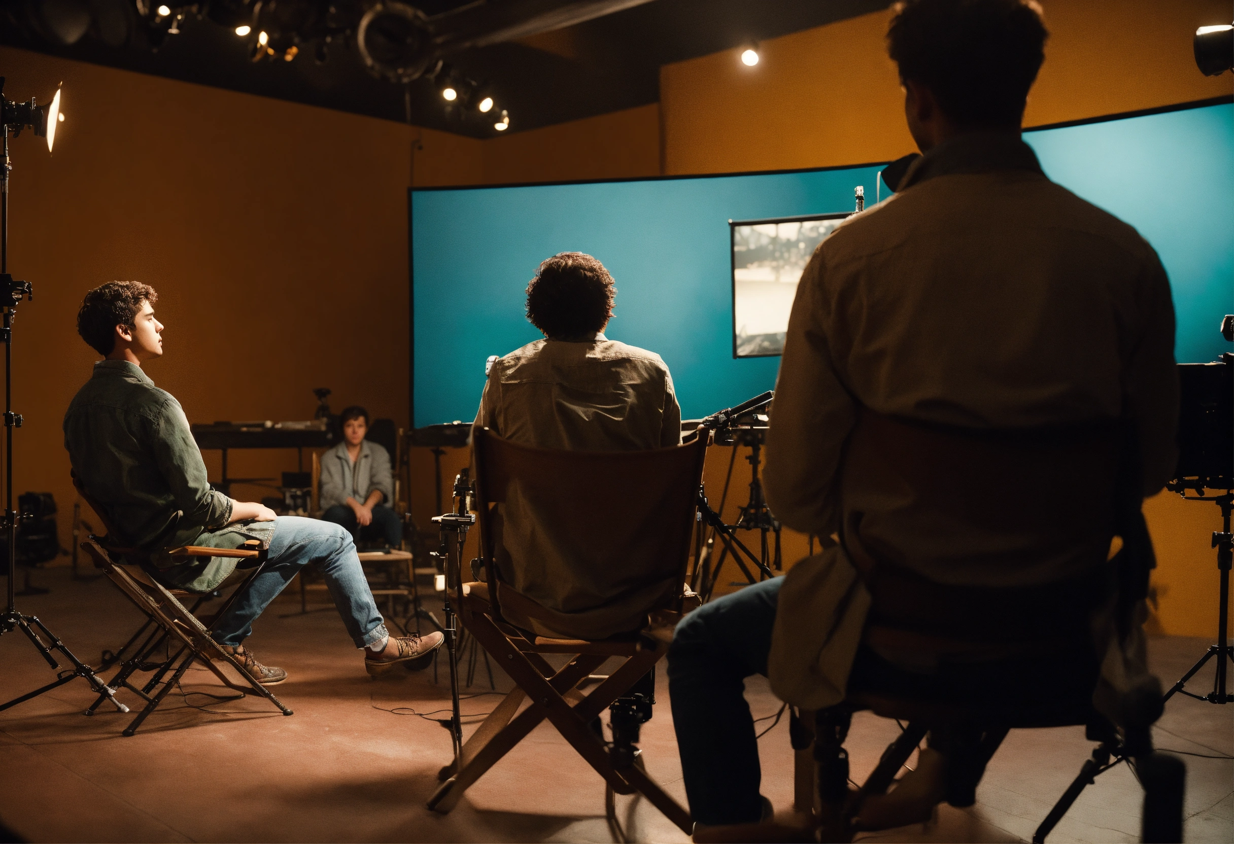 Lexica - The process of directing a film. A young film director on the ...