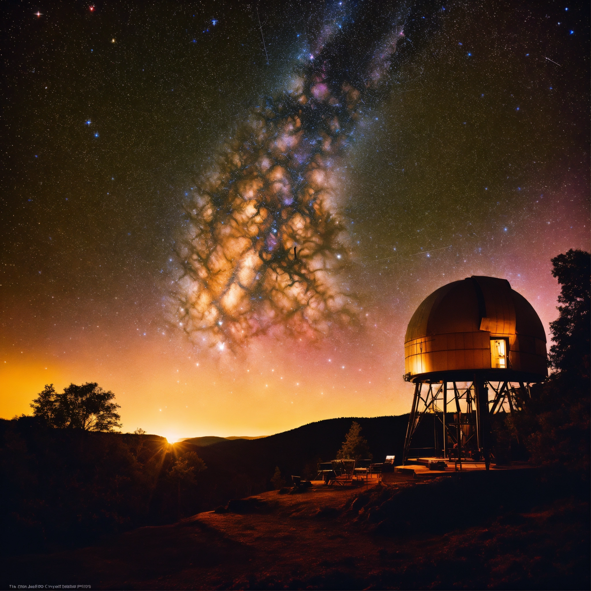 Lexica - The Starlit Observatory Imagine an observatory with a colossal ...