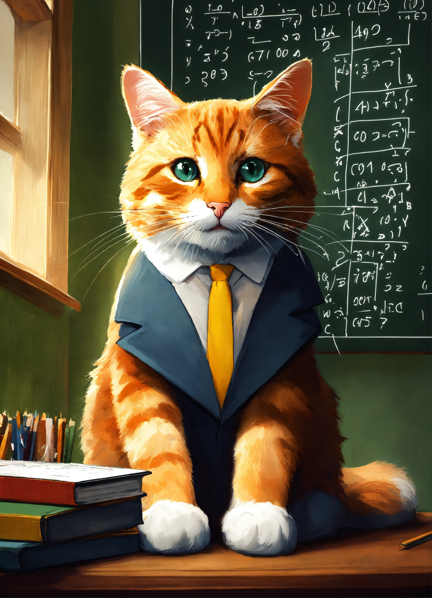 Lexica - Cat is Mathematician