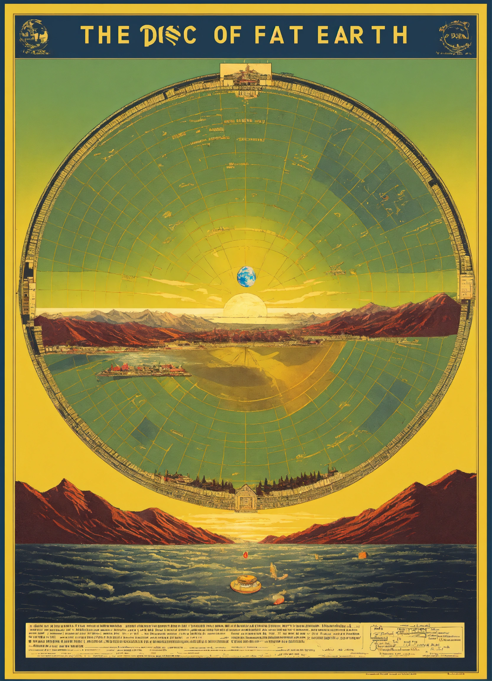 Lexica - The disc of flat earth
