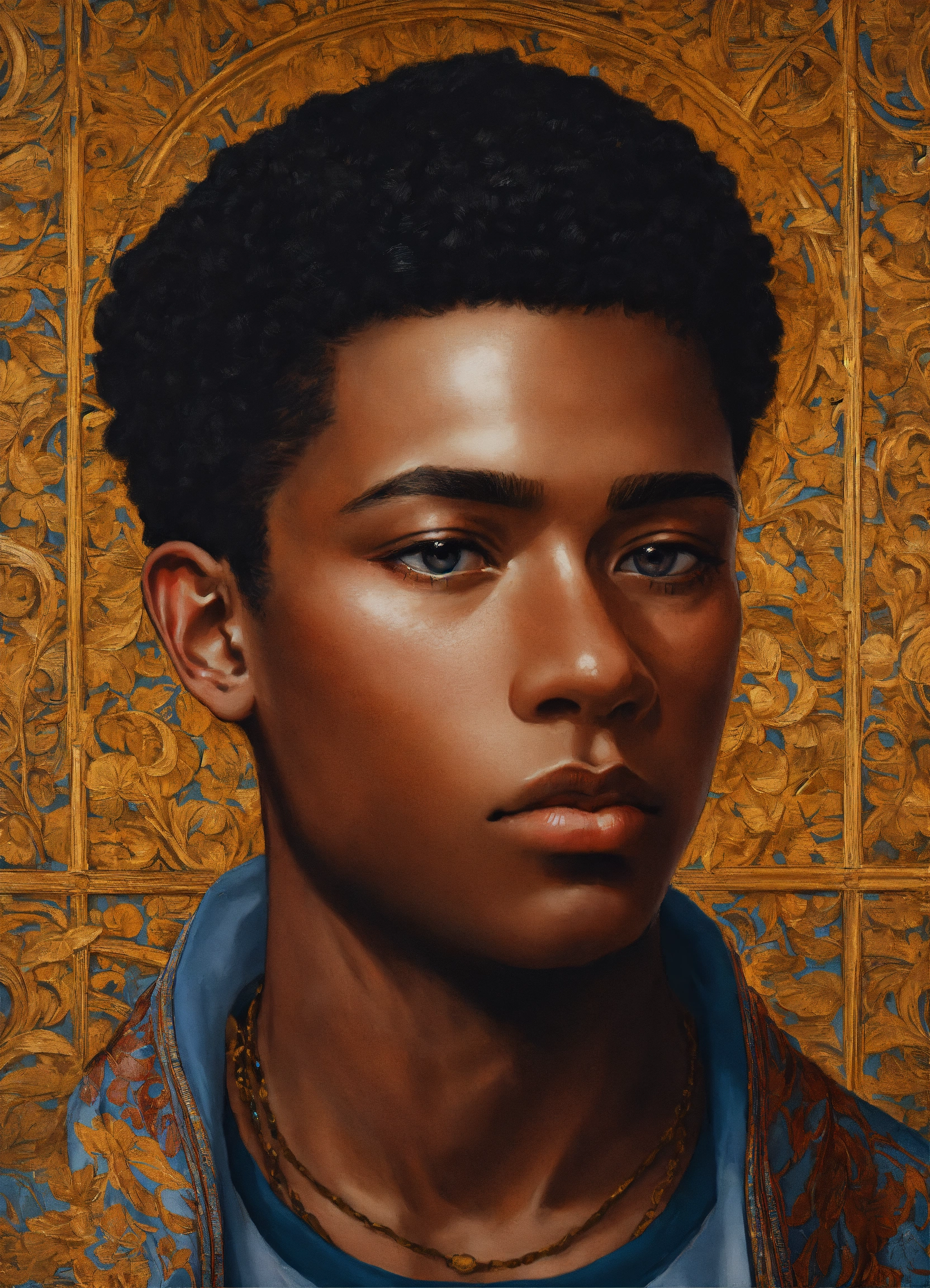 Lexica - A highly detailed portrait of a young human man inspired by ...
