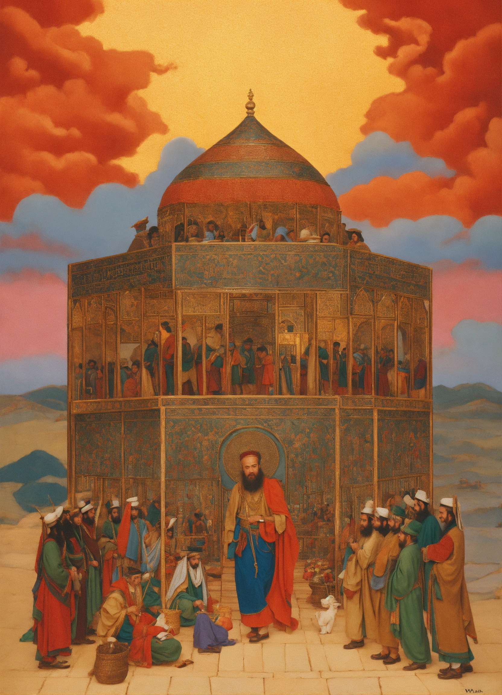 Lexica - Mah Sherim filled with men