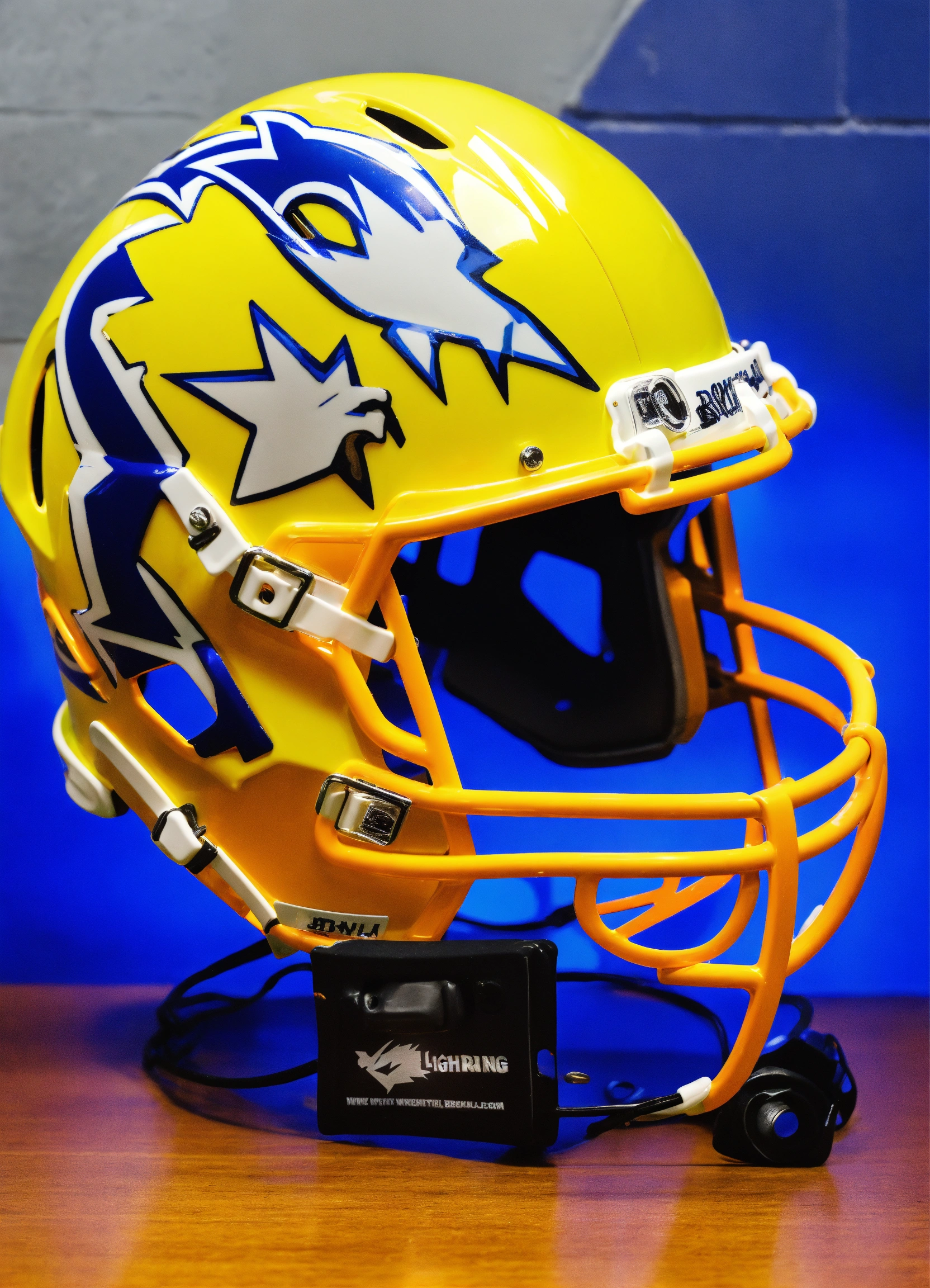 lexica-football-game-high-school-lightning-neon-dem-color-royal-blue