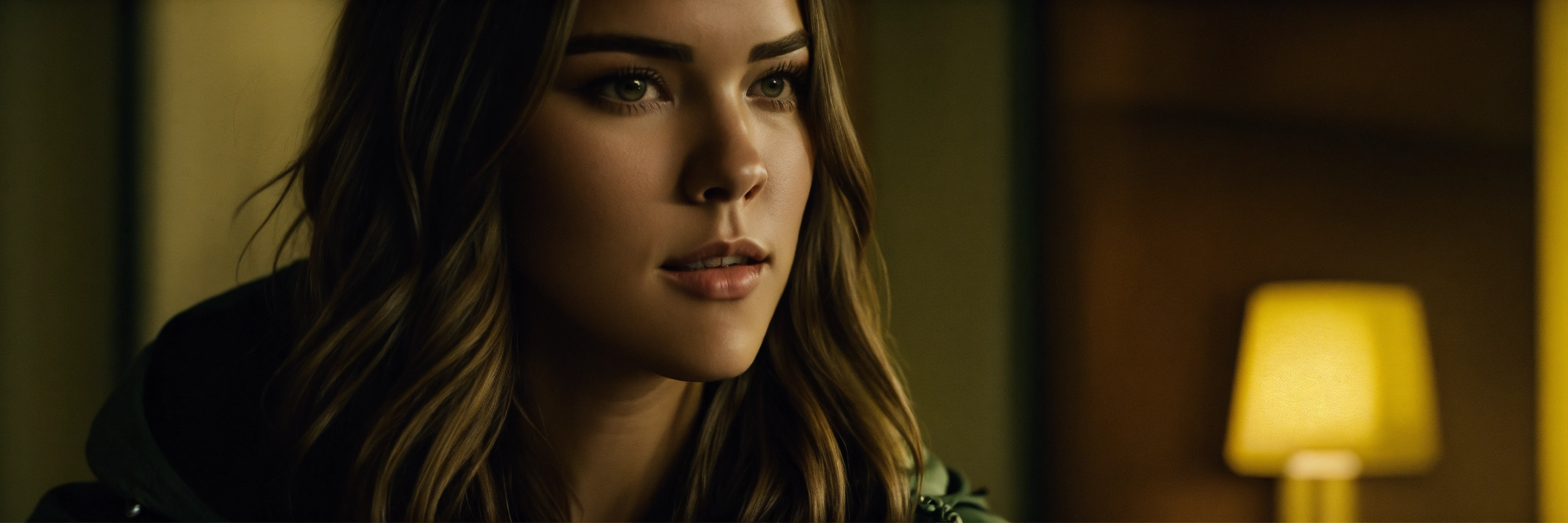 Lexica Very Beautiful Years Old Odette Annable Cute Big Hazel Eyes Long Hair Fearless