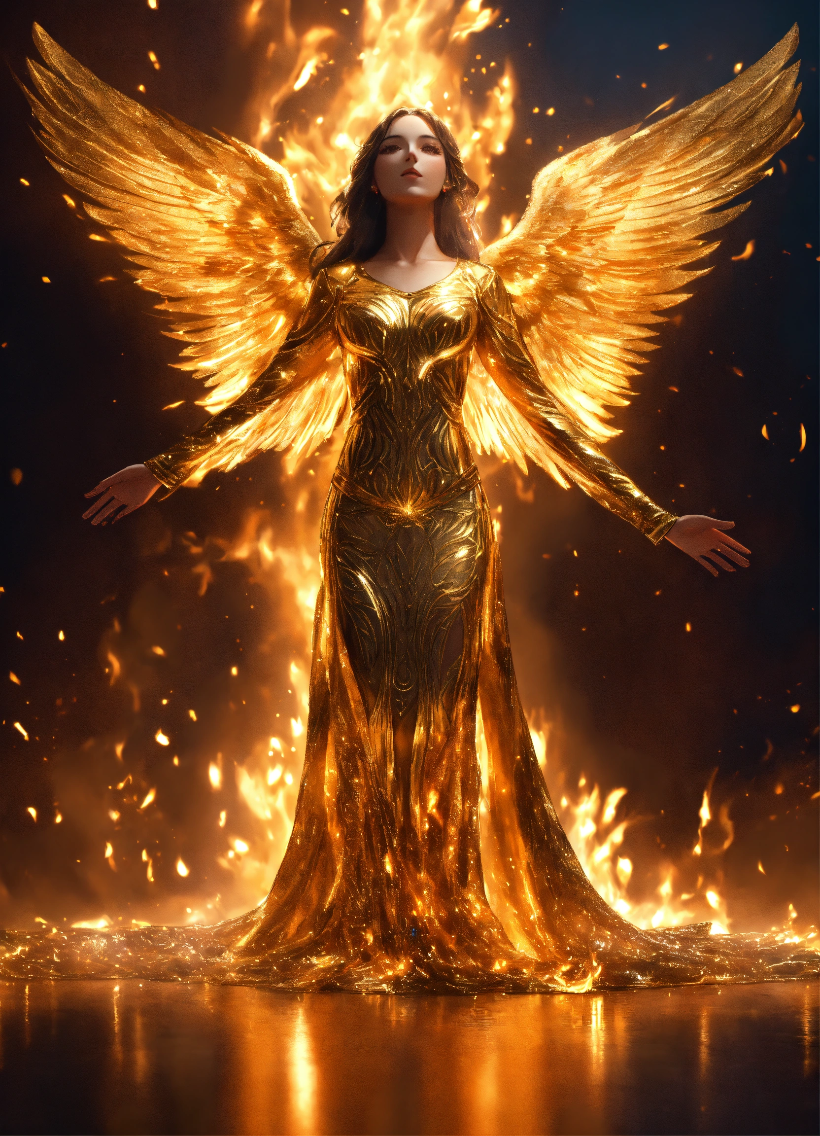 Lexica - Captivating design, spirit woman ascend from body, The spirit ...