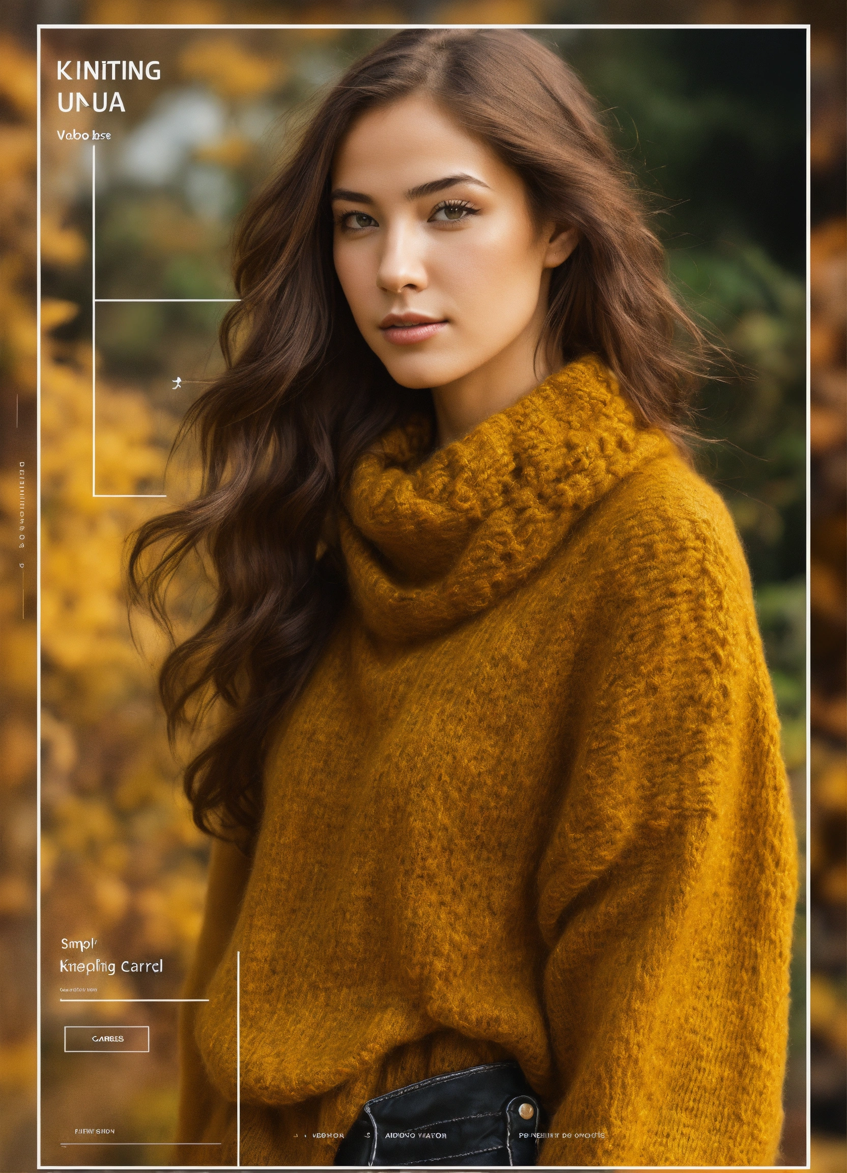 Lexica - Portfolio website for knitting ui design sophisticated, adobe ...