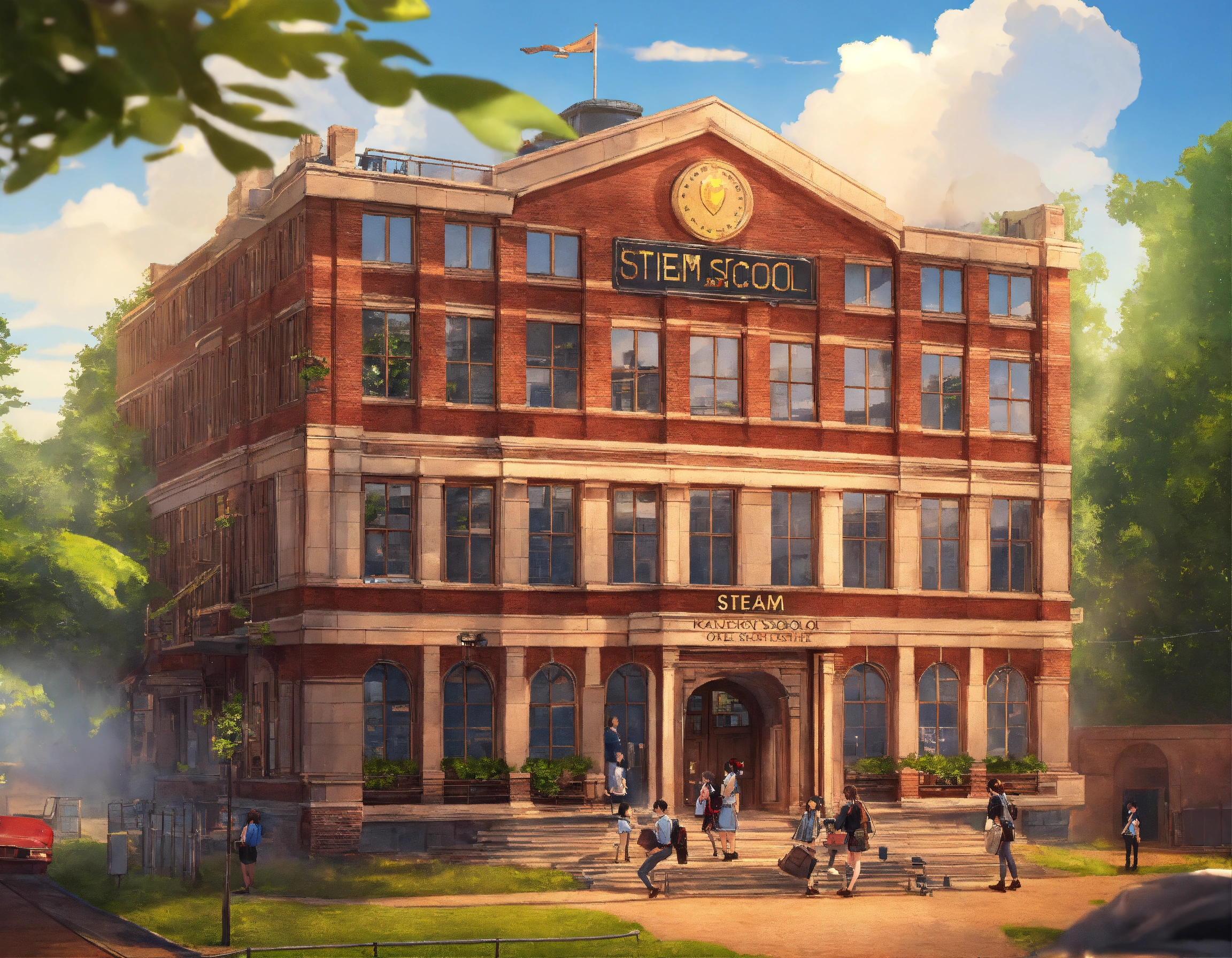 Lexica - STEAM school building brand new