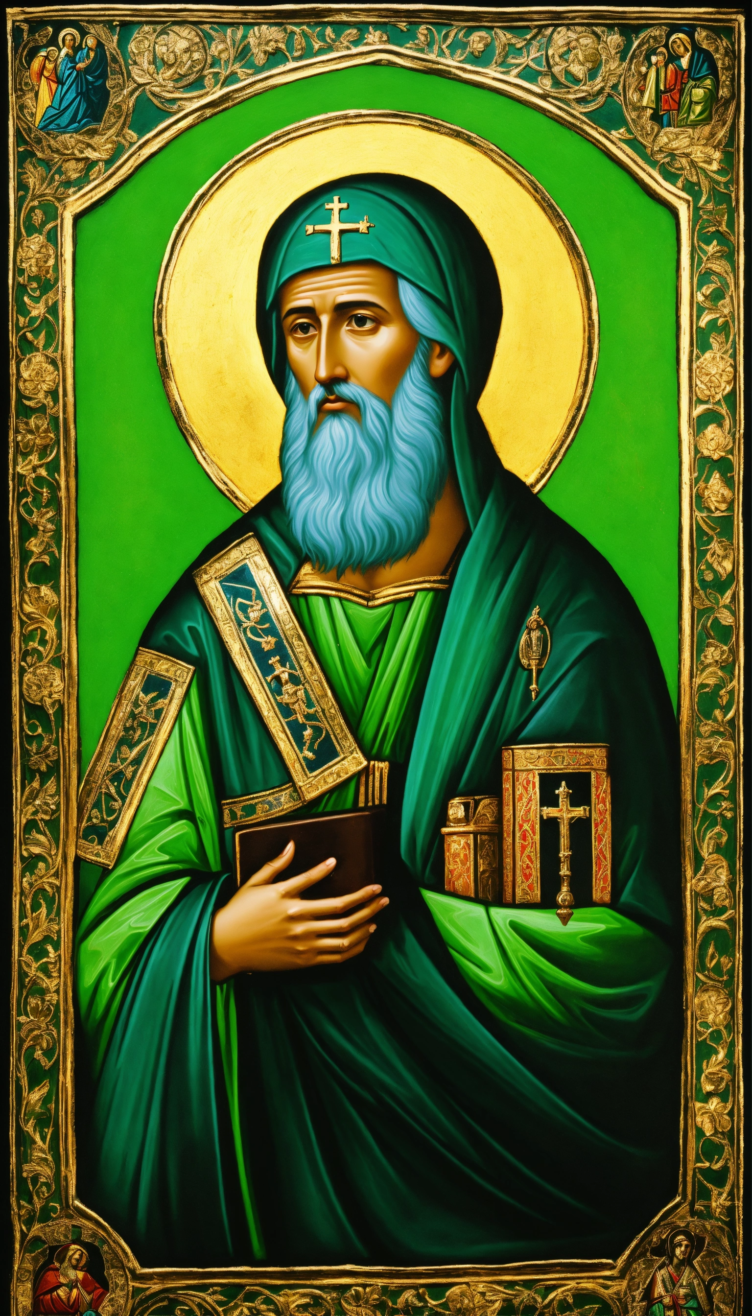 Lexica - Saint Isaac the Syrian un Green tunictalking about mercy AND ...