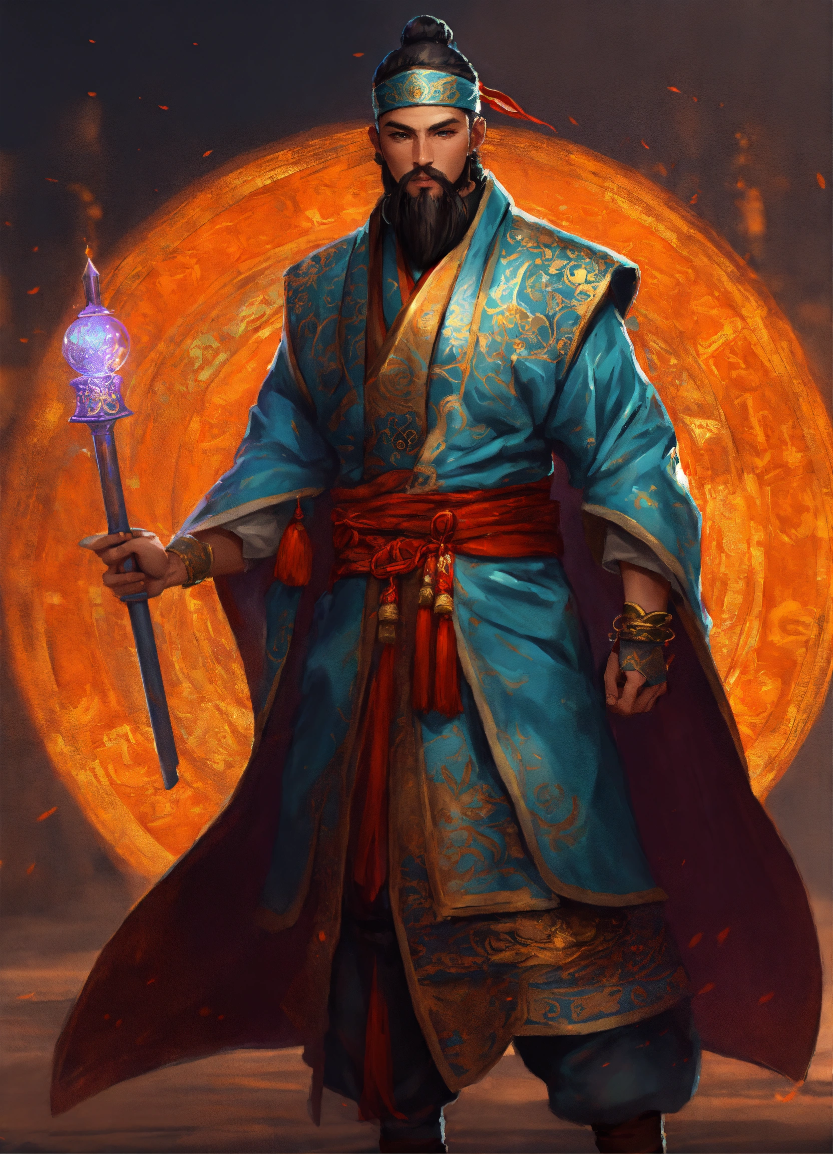Lexica - An oriental themed archmage for fantasy rpg