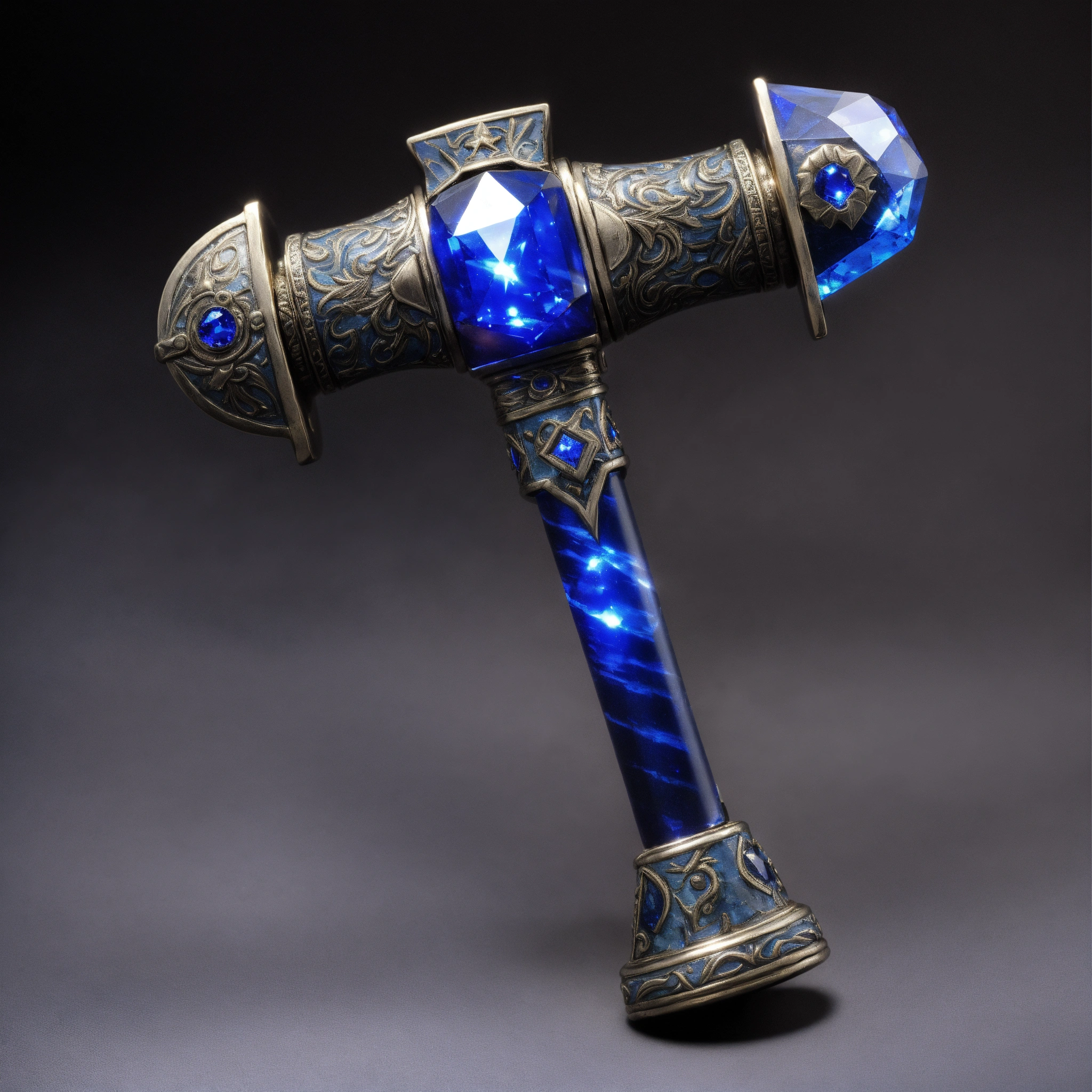 Lexica Great hammer. Lightning. Weapon. D&D. Hammer head is