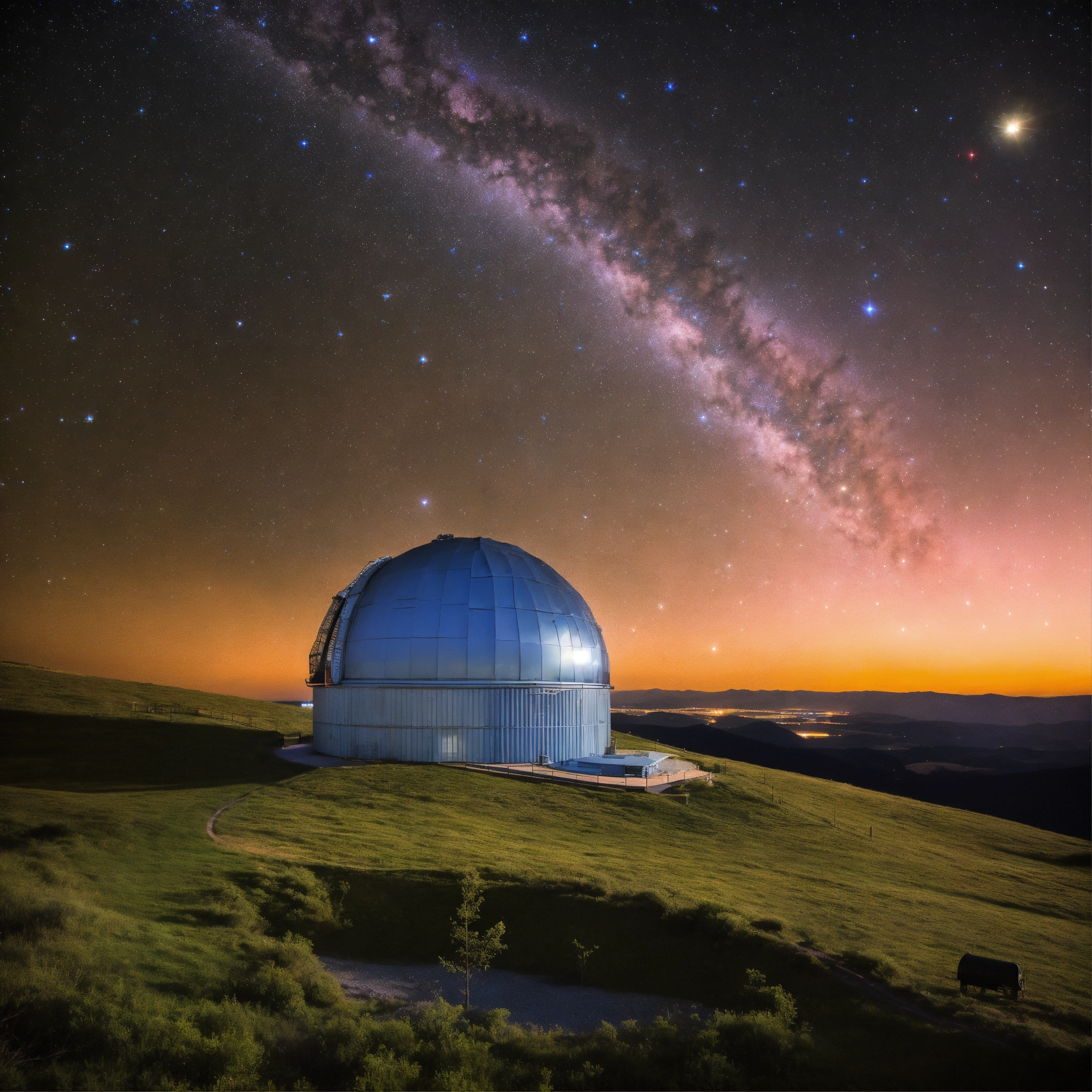 Lexica - The Starlit Observatory Imagine an observatory with a colossal ...