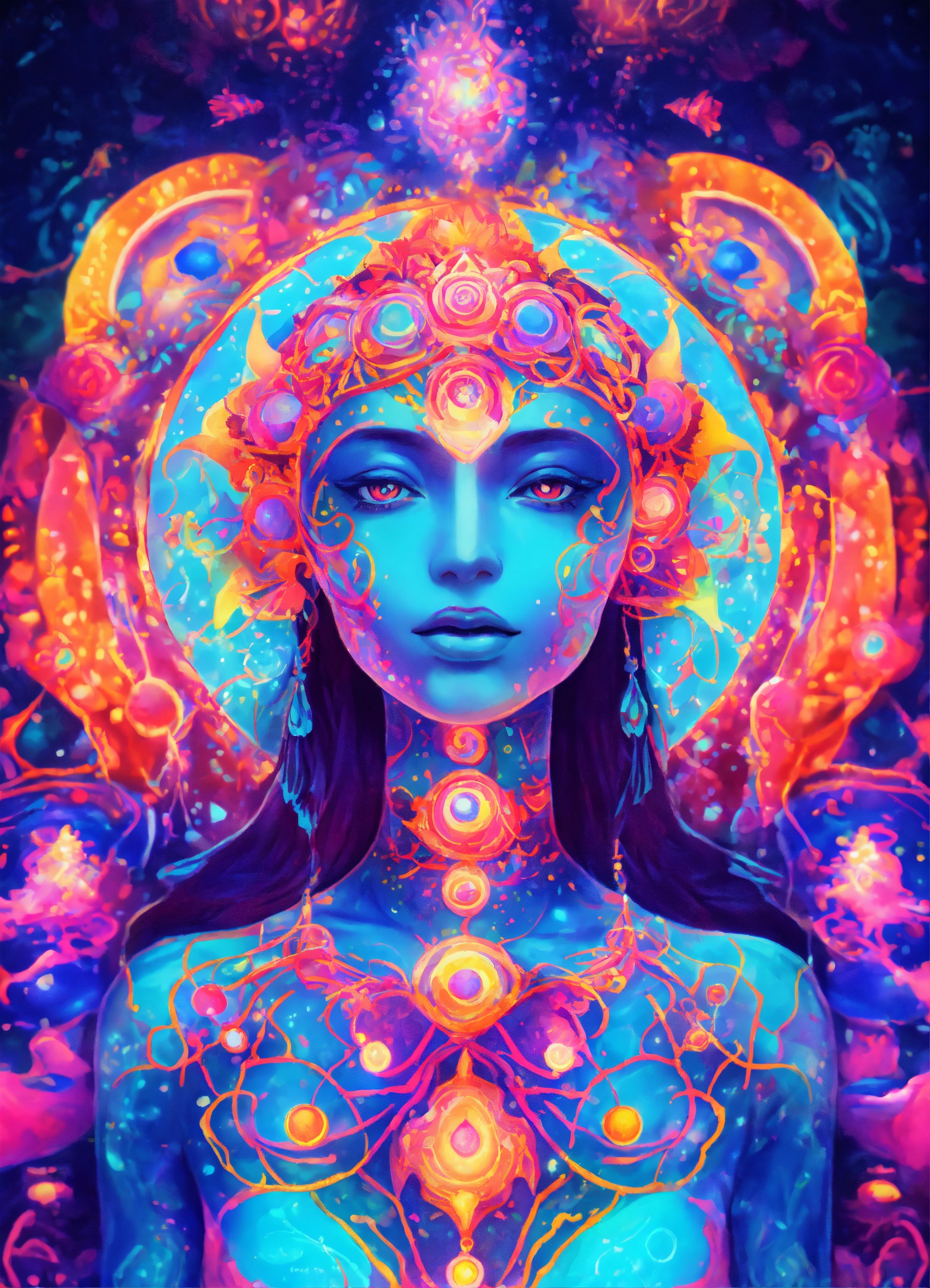 Lexica - Feminine enlightened avatar of the deep sea, underwater world ...