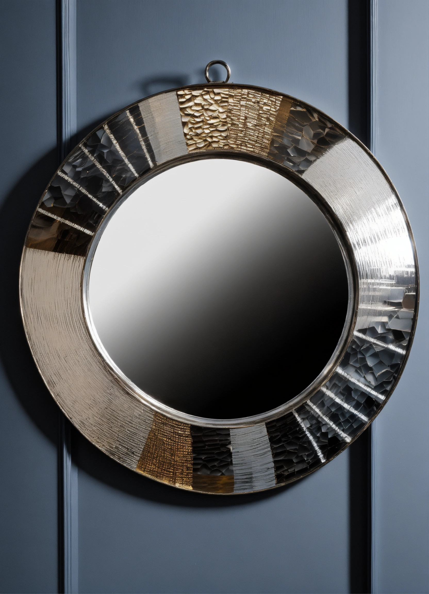 Lexica - Onyx brutalist minimalist empty liminal lalique murano mirror ...