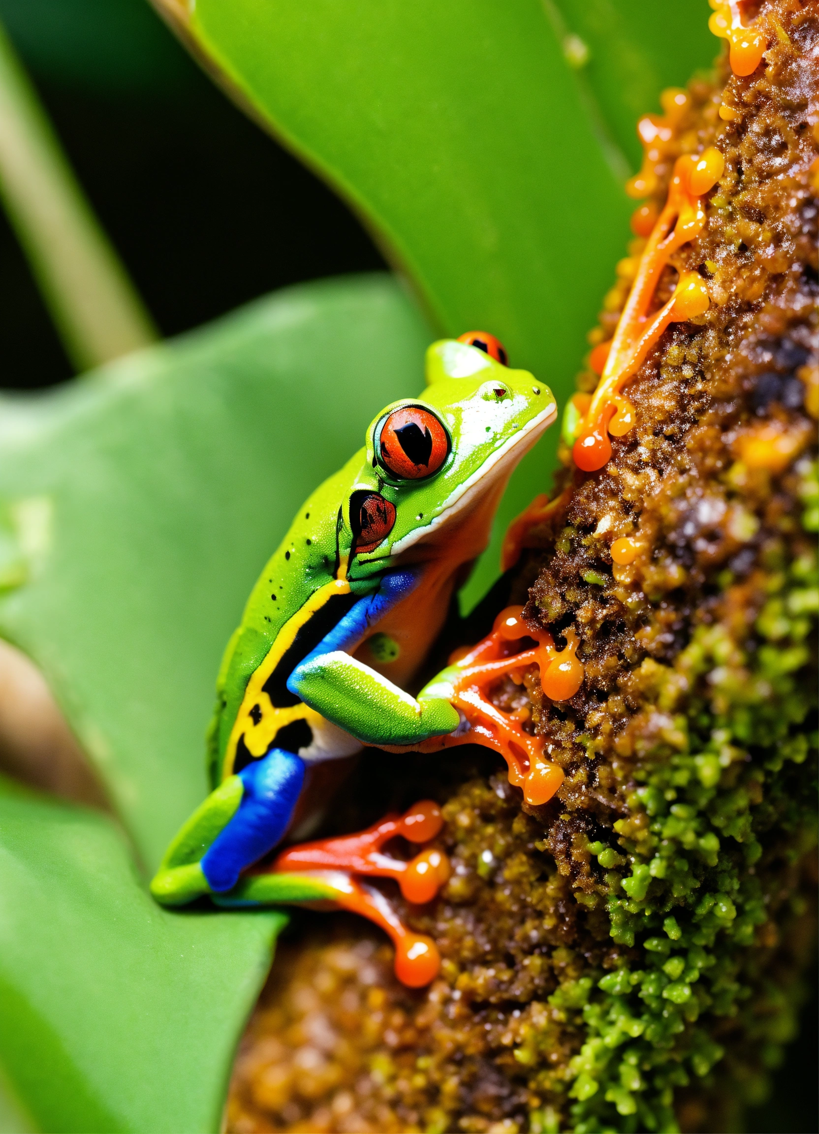 Lexica - Red Eyed Tree Frog Muscular