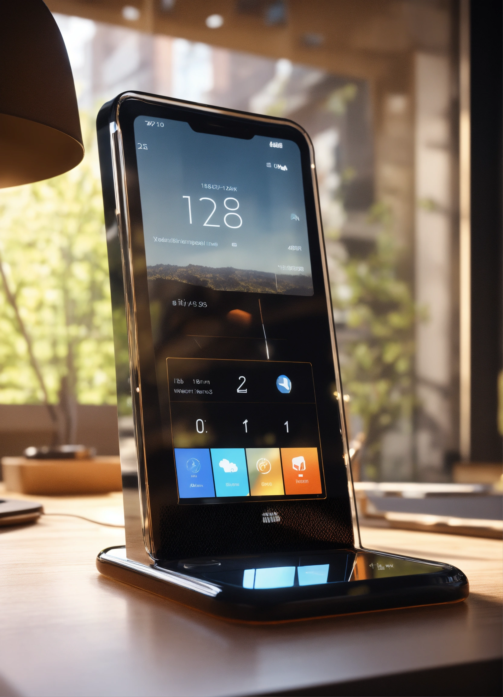 Lexica - A see through polycarbonate phone, render, designed by Dieter ...
