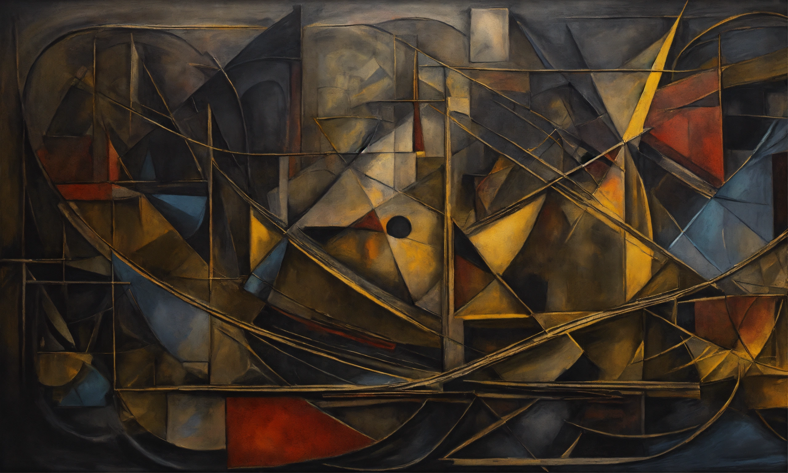 Lexica - Crazy geometric abstract expressionism, detailed painting1930s ...