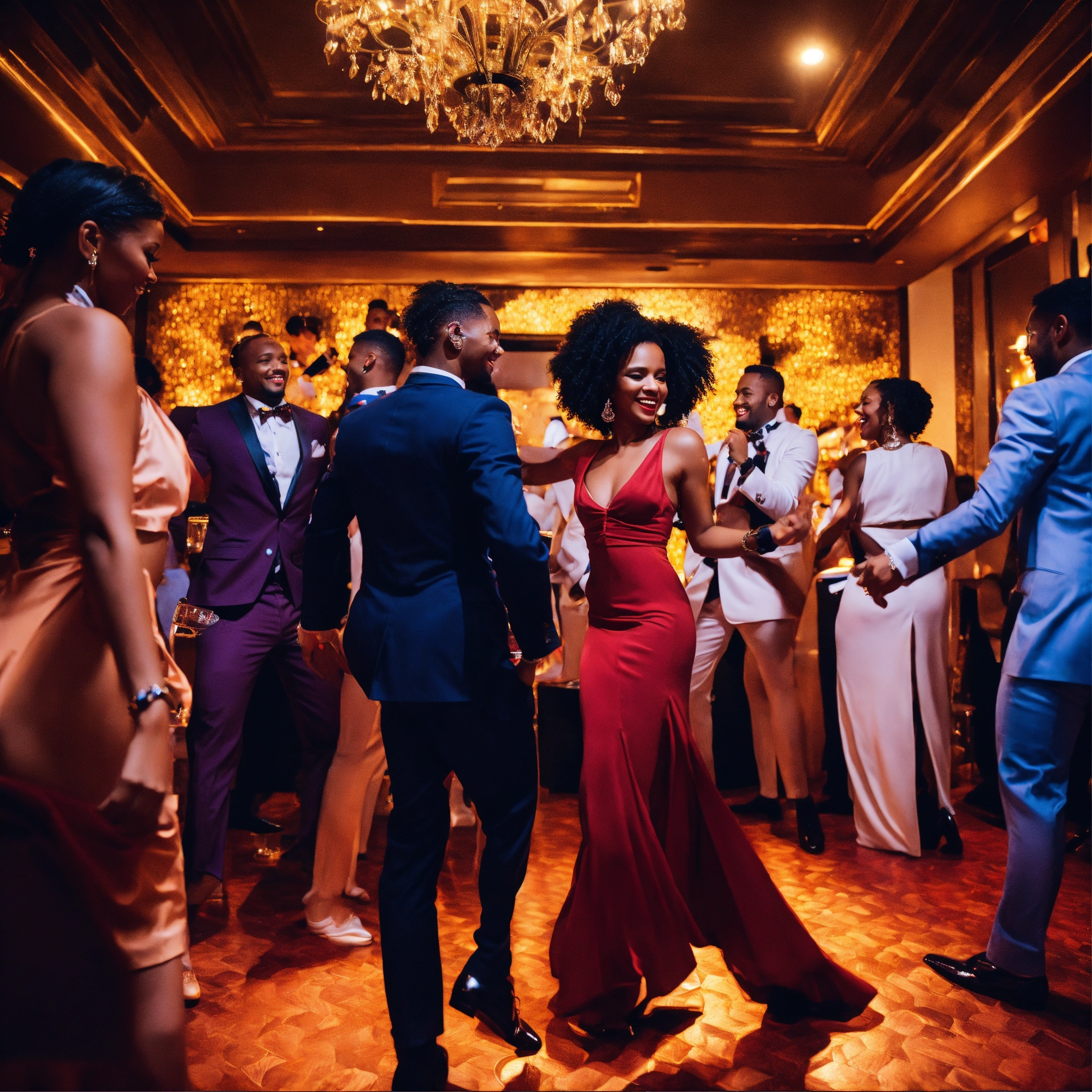 Lexica A shot of Cape Verdeans dressing in upscale attire