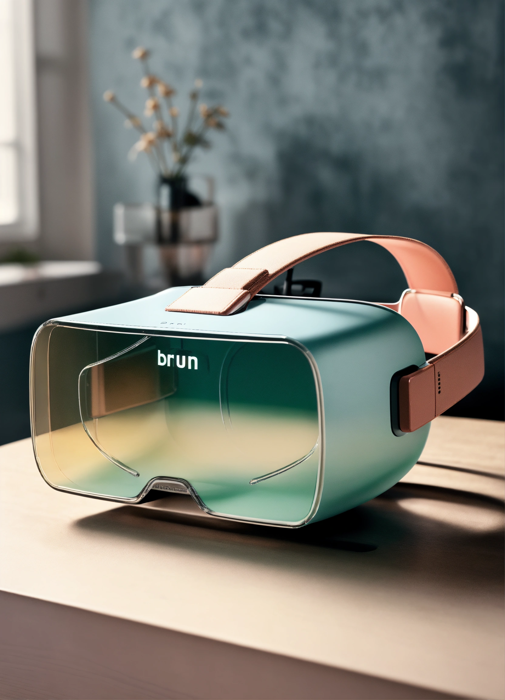 Lexica - A stunning, minimalist, thin, pastel translucent glass VR ...
