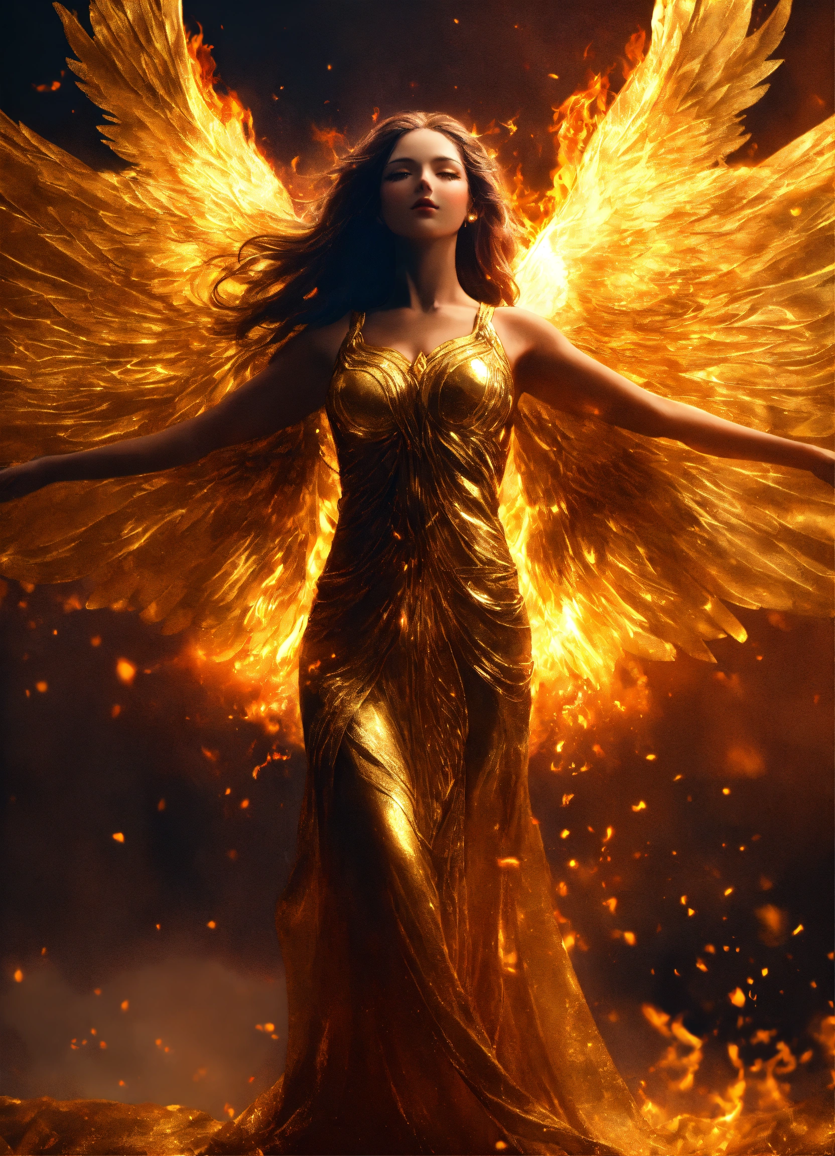Lexica - Captivating design, spirit woman ascend from body, The spirit ...