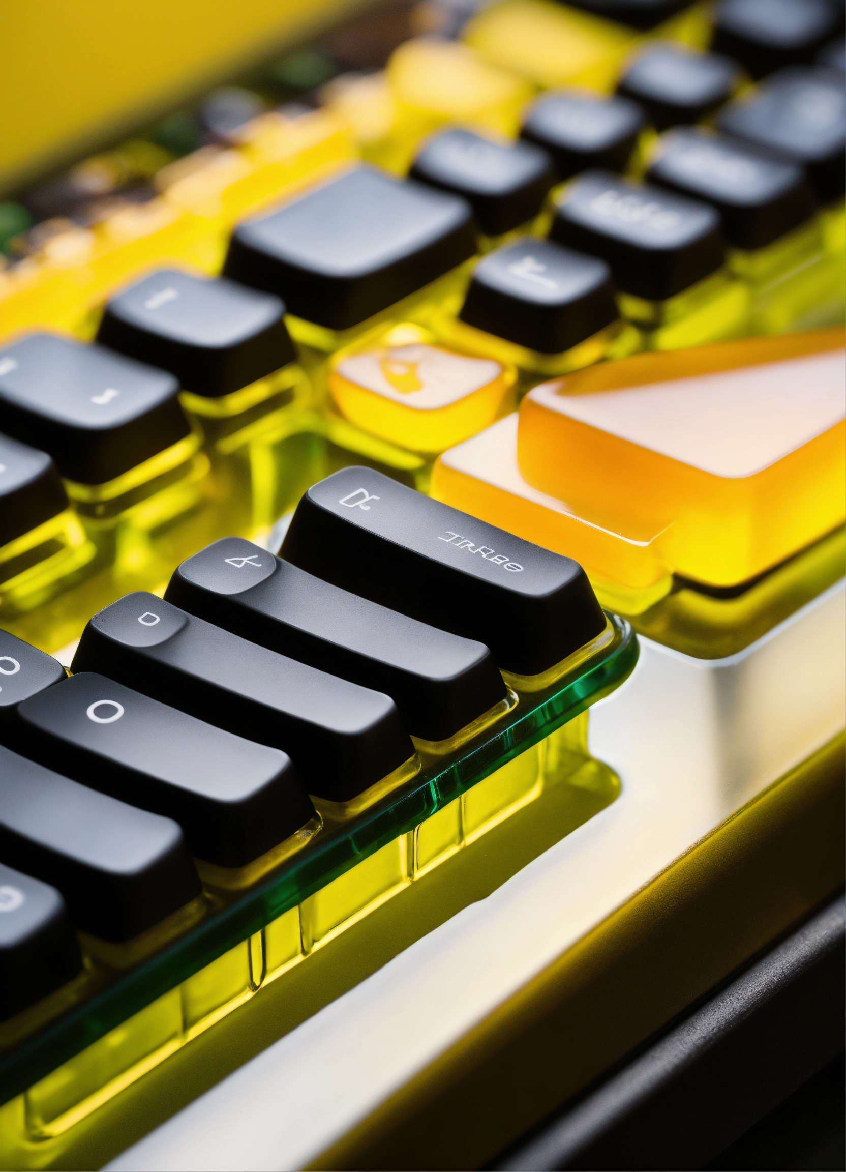 Lexica - A translucent keyboard, designed by Charles Eames. mid-century ...