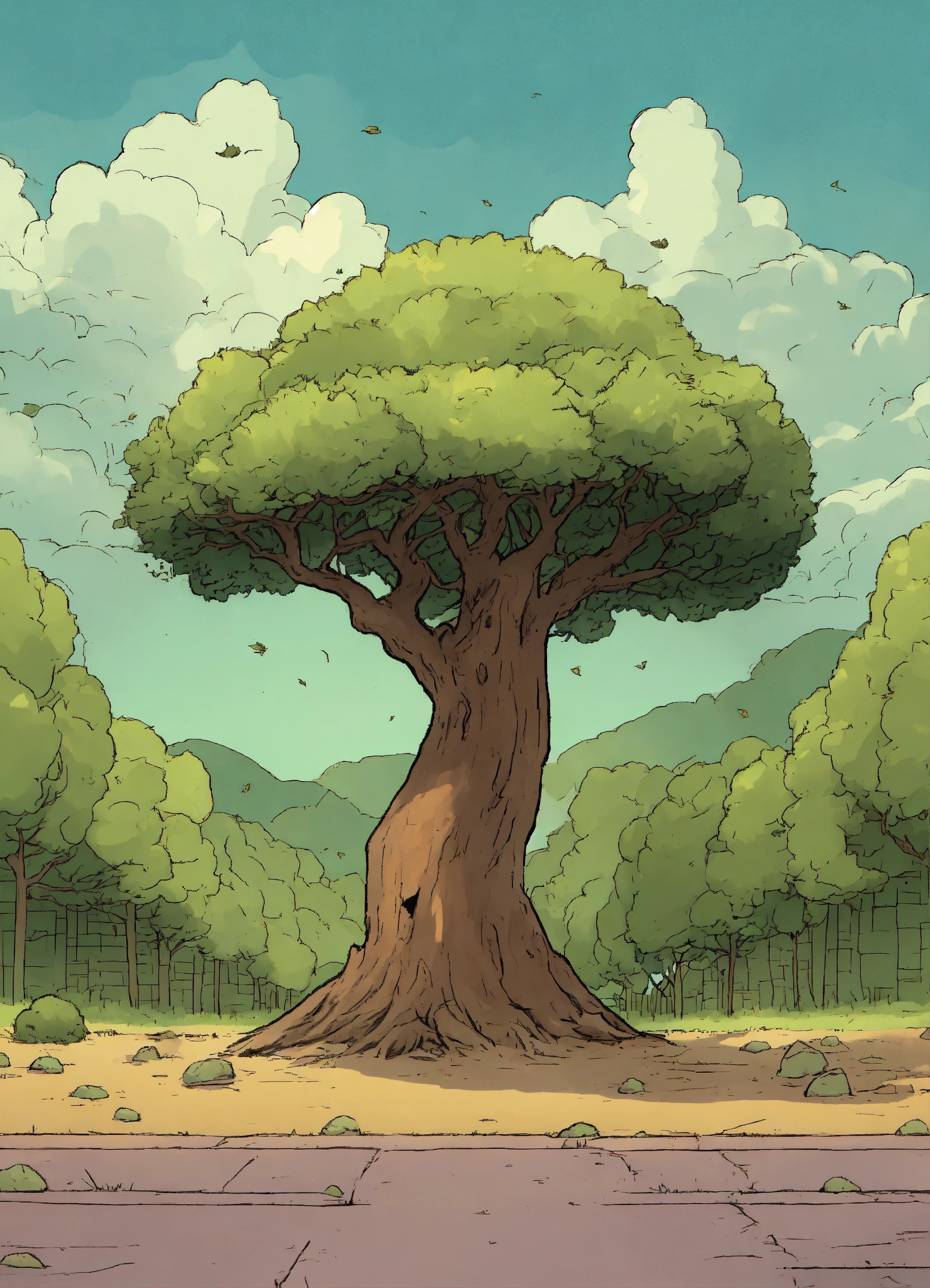 Lexica - Angry and angry very small tree, comics