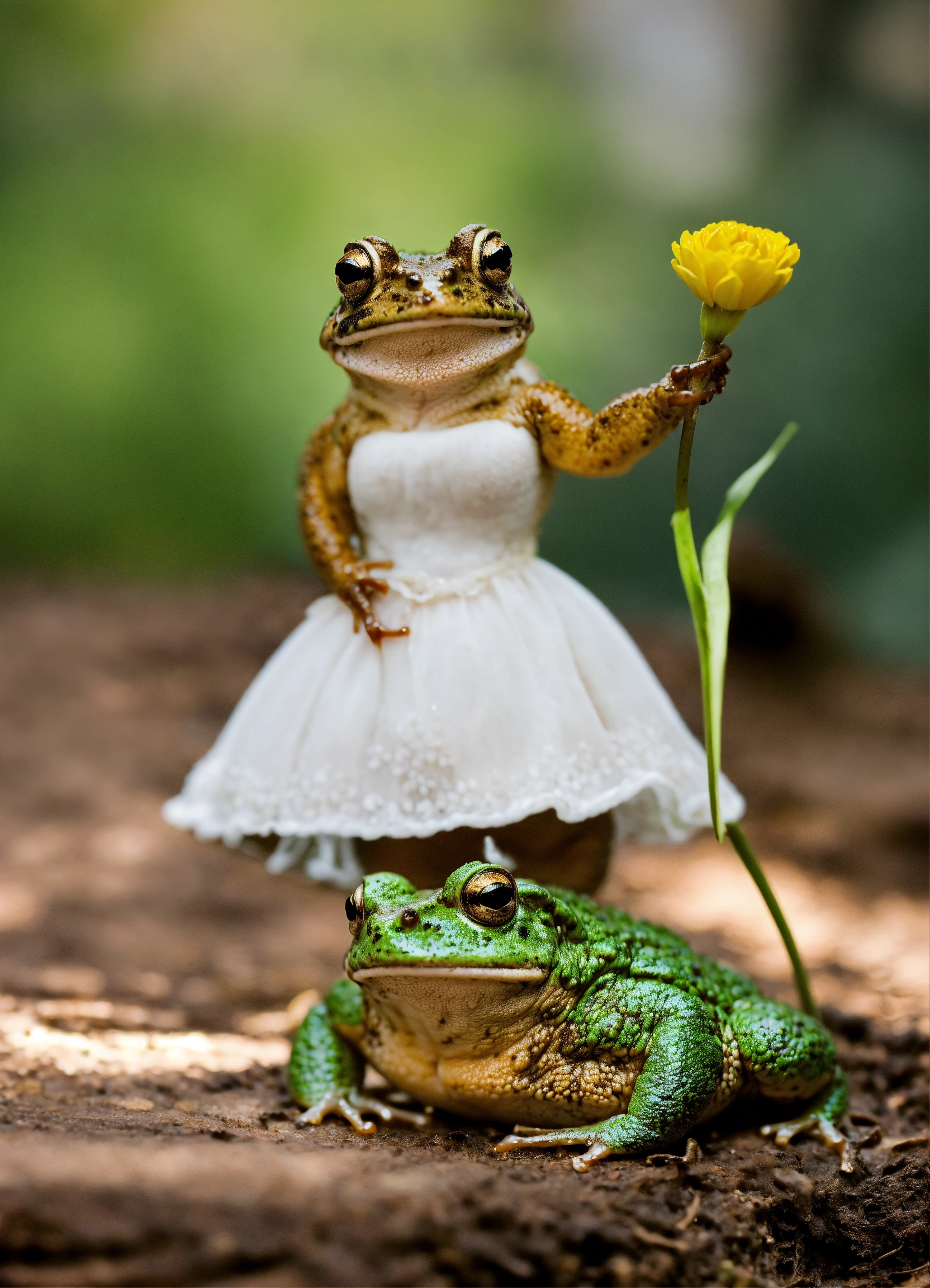 Lexica - A toad saw her and decided to marry her off to her son.