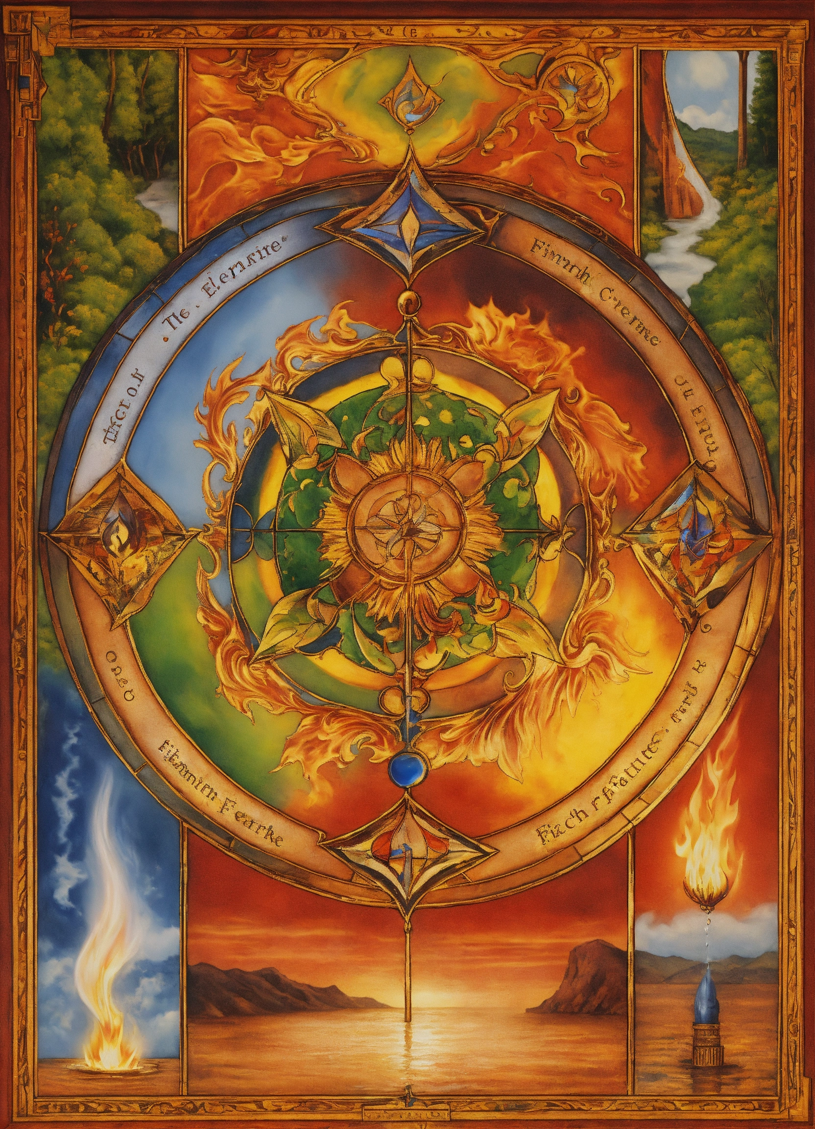 Lexica - THE ELEMENTS WATER AIR EARTH FIRE MERGD