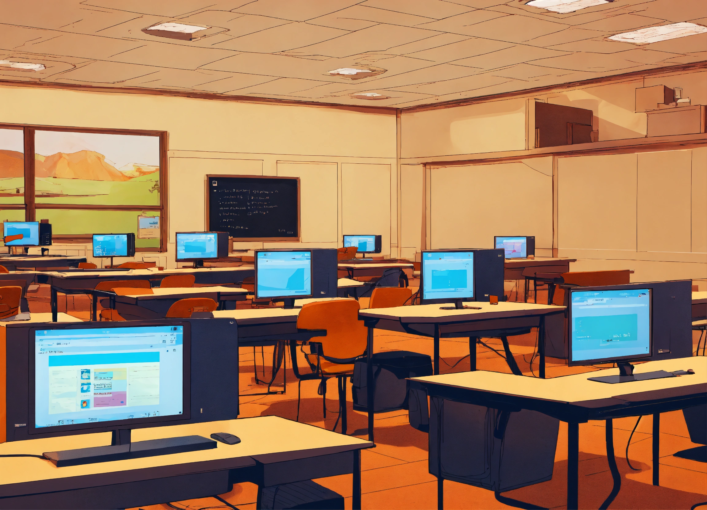 Lexica - Please design a virtual classroom with students and one ...