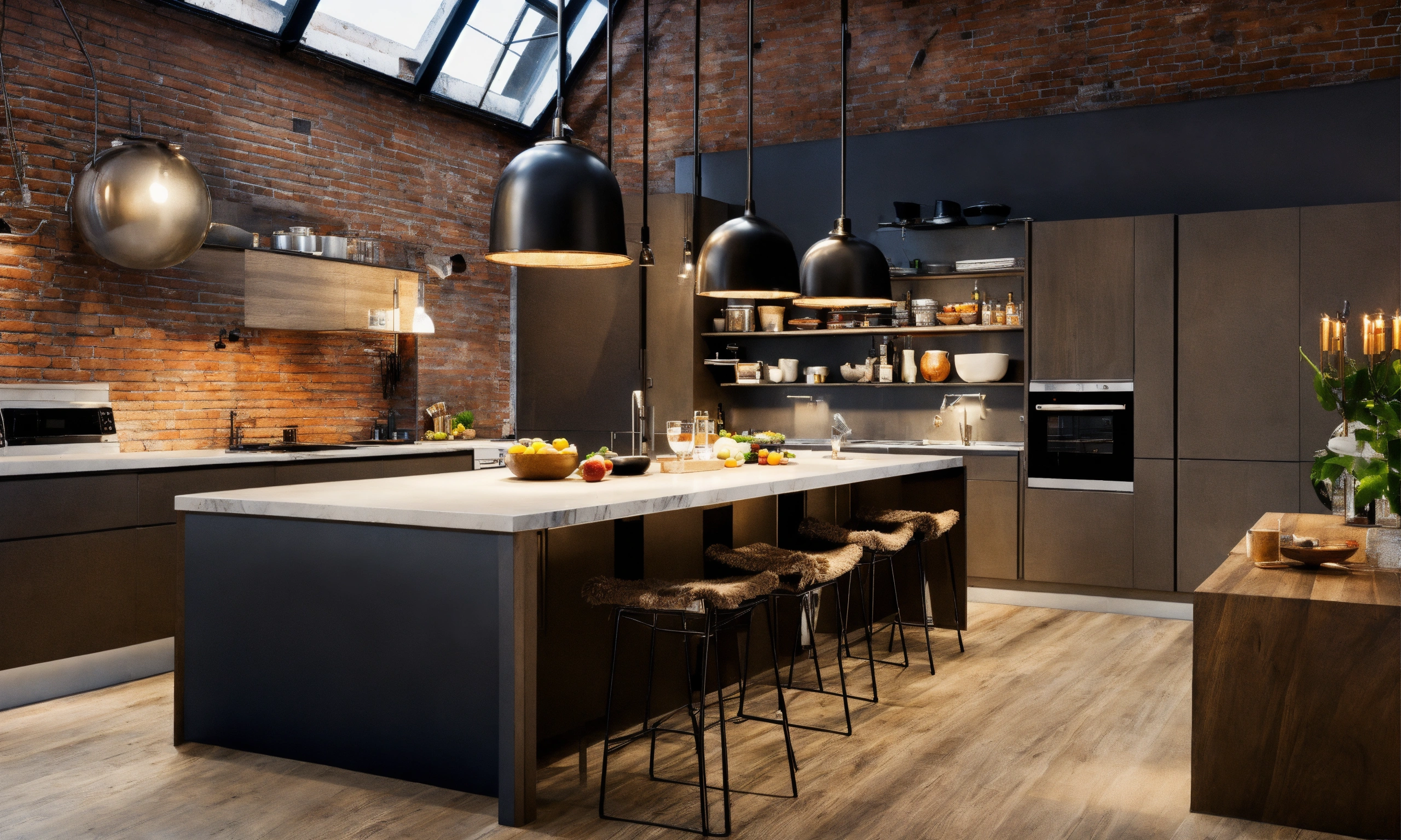 Lexica - Loft style in the interior kitchen