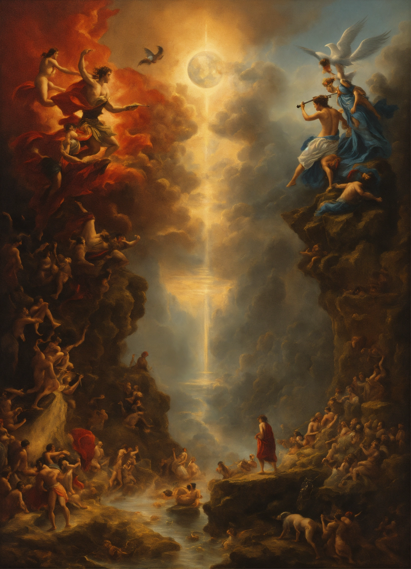 Lexica - An internal struggle depicted through good and evil