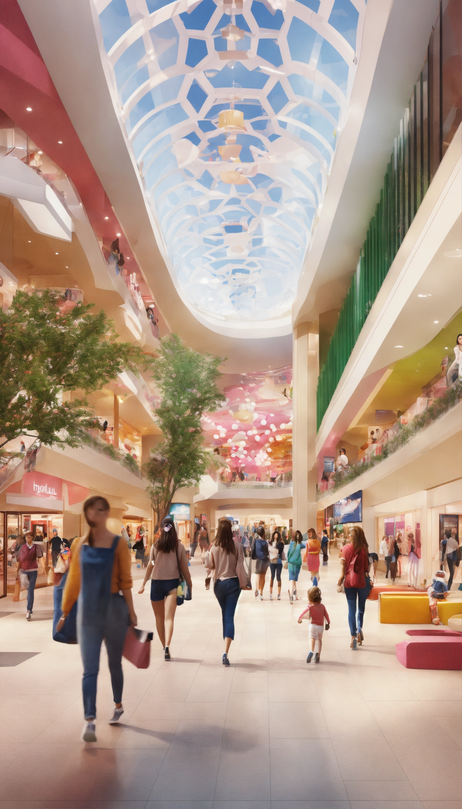 Lexica - A design about the mall experience, where individuals take ...