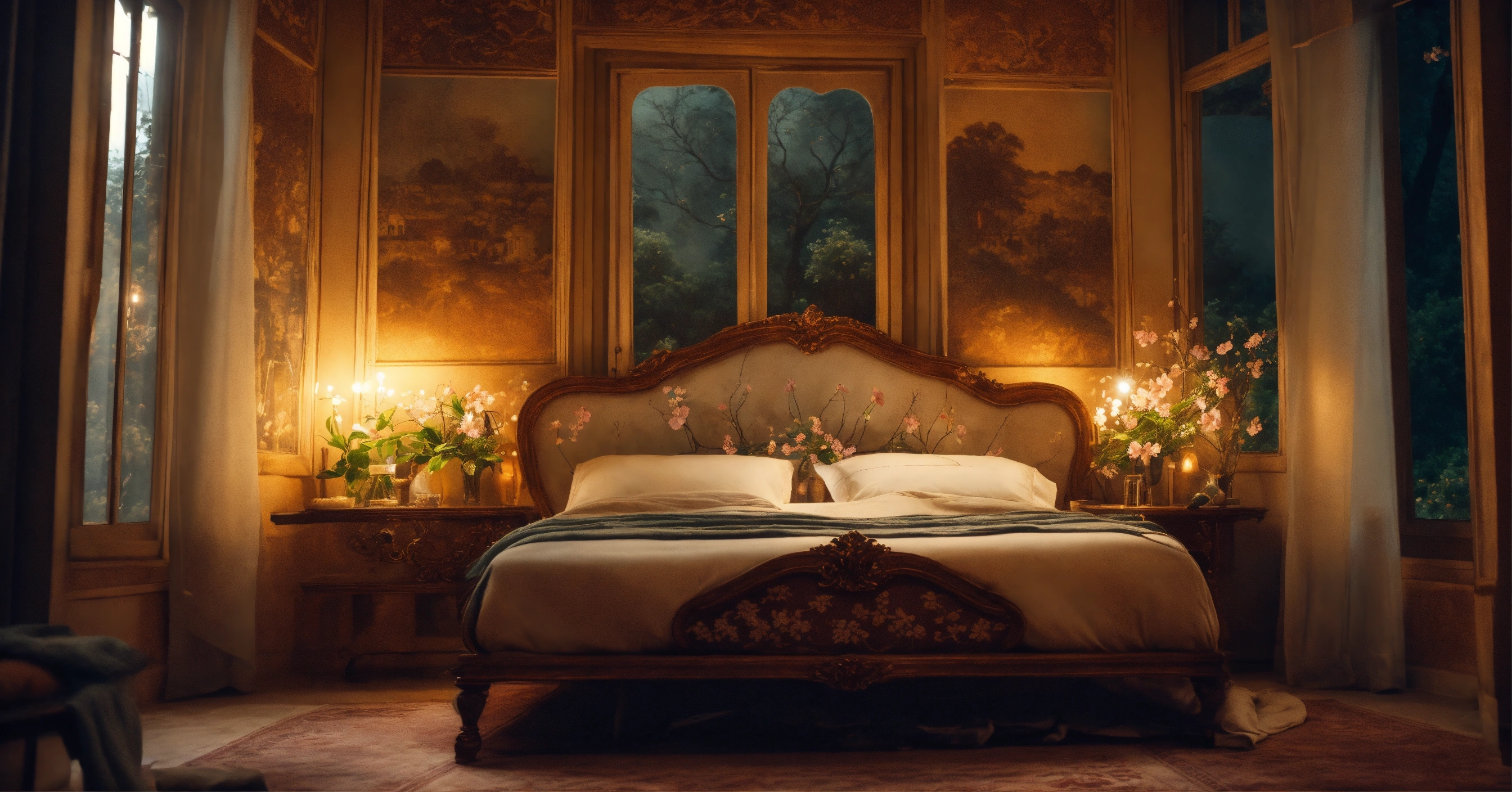 Lexica - Epic shot of ultra detailed and beautiful cozy and romantic ...