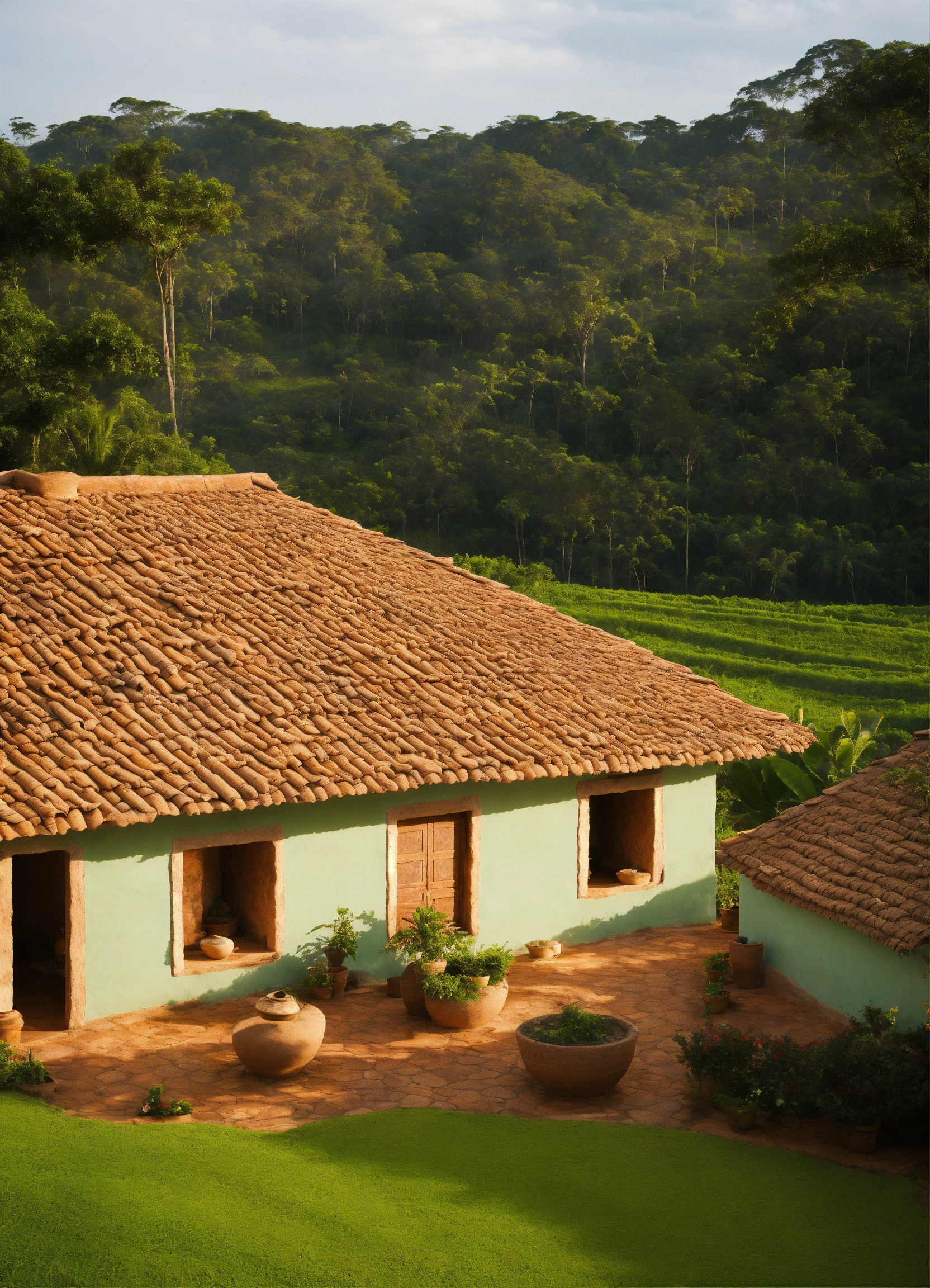 Lexica - Brazilian farm house stone and clay sustainable traditional ...