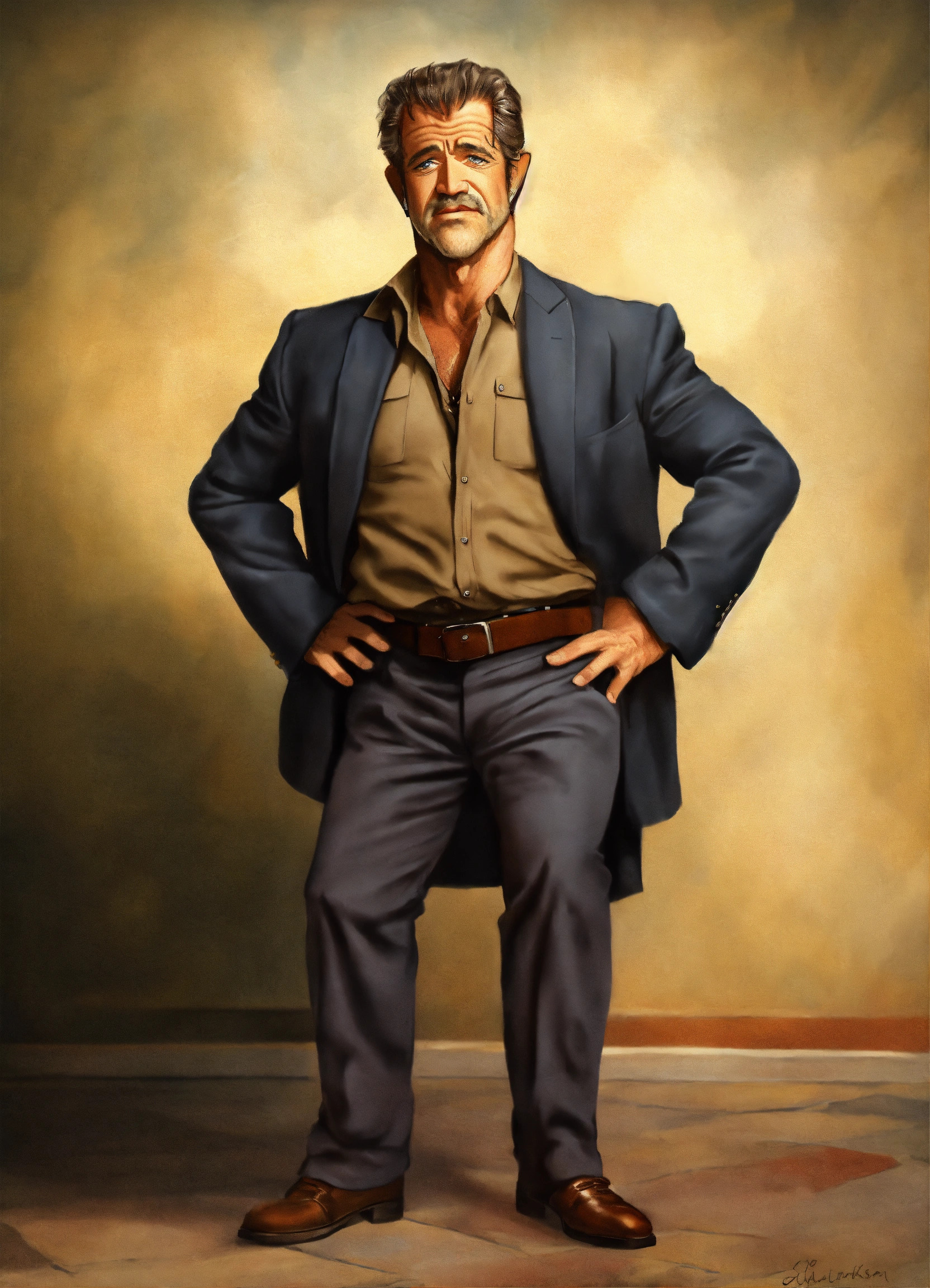 Lexica - Stressed Mel Gibson. Caricature, stress management, humoristic ...