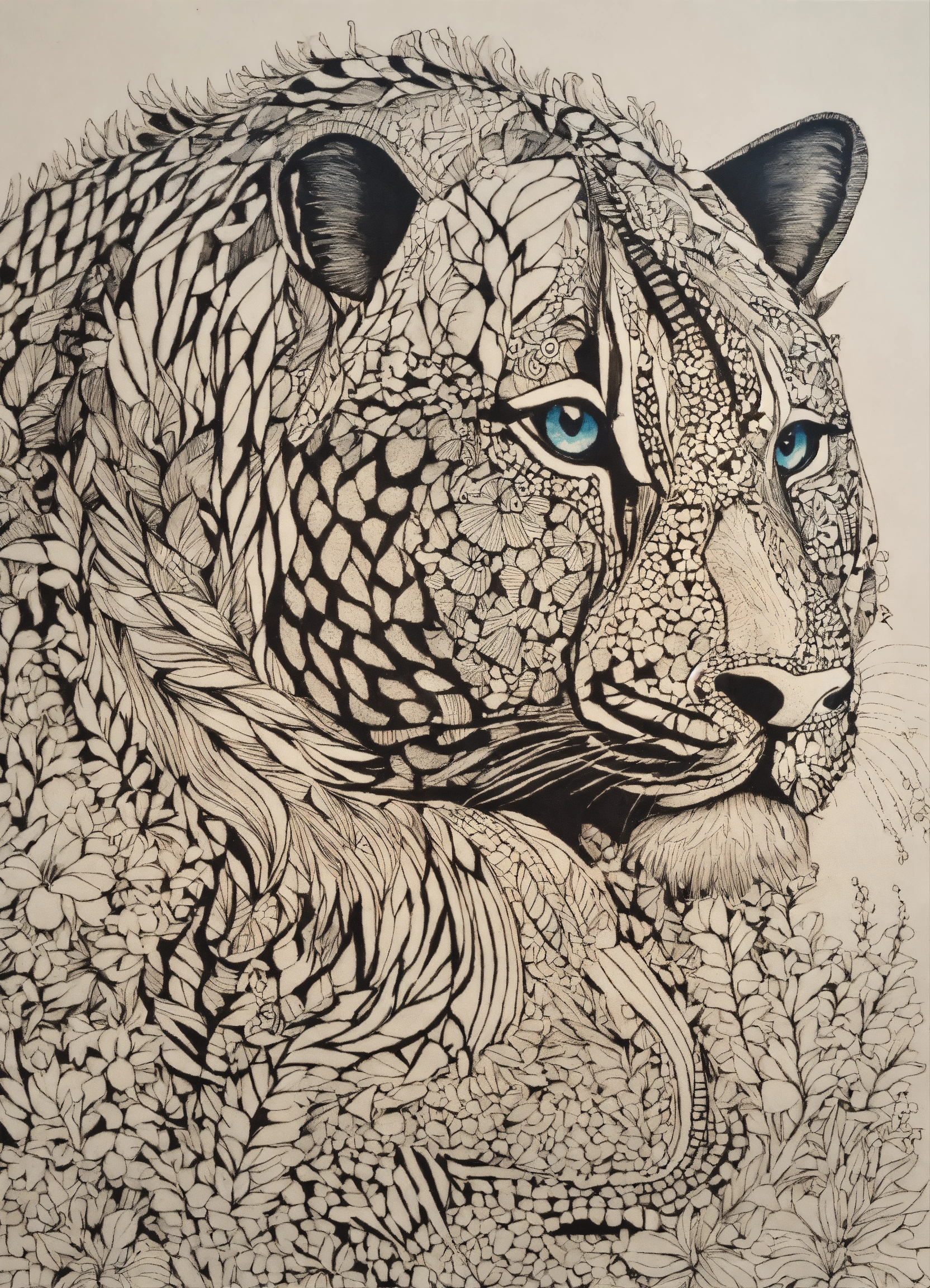 Lexica - Zentangle, wild animal